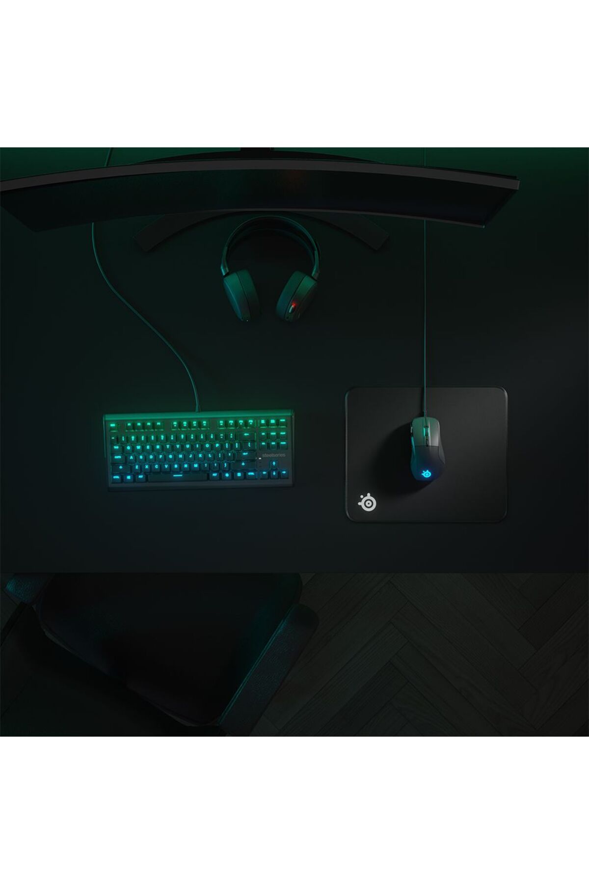 SteelSeries-لوحة ماوس ألعاب متوسطة الحجم Qck Edge - محسنة لأجهزة استشعار الألعاب 3