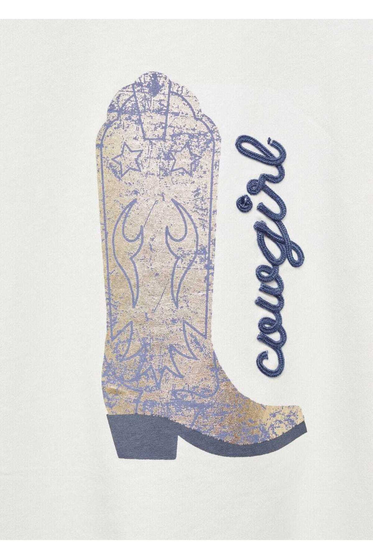 تیشرت دخترانه مانگو کیدز MANGO Kids اورجینال دخترانه کد کالا 67027116 - تصویر 4