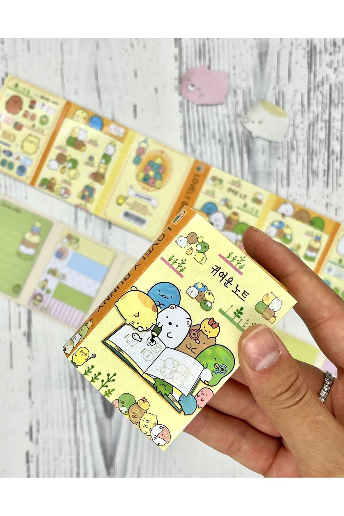 Kağıt Gemi Dükkan-Cute Sumikko Drawing Themed Post-it / Sticky Note / Index 1