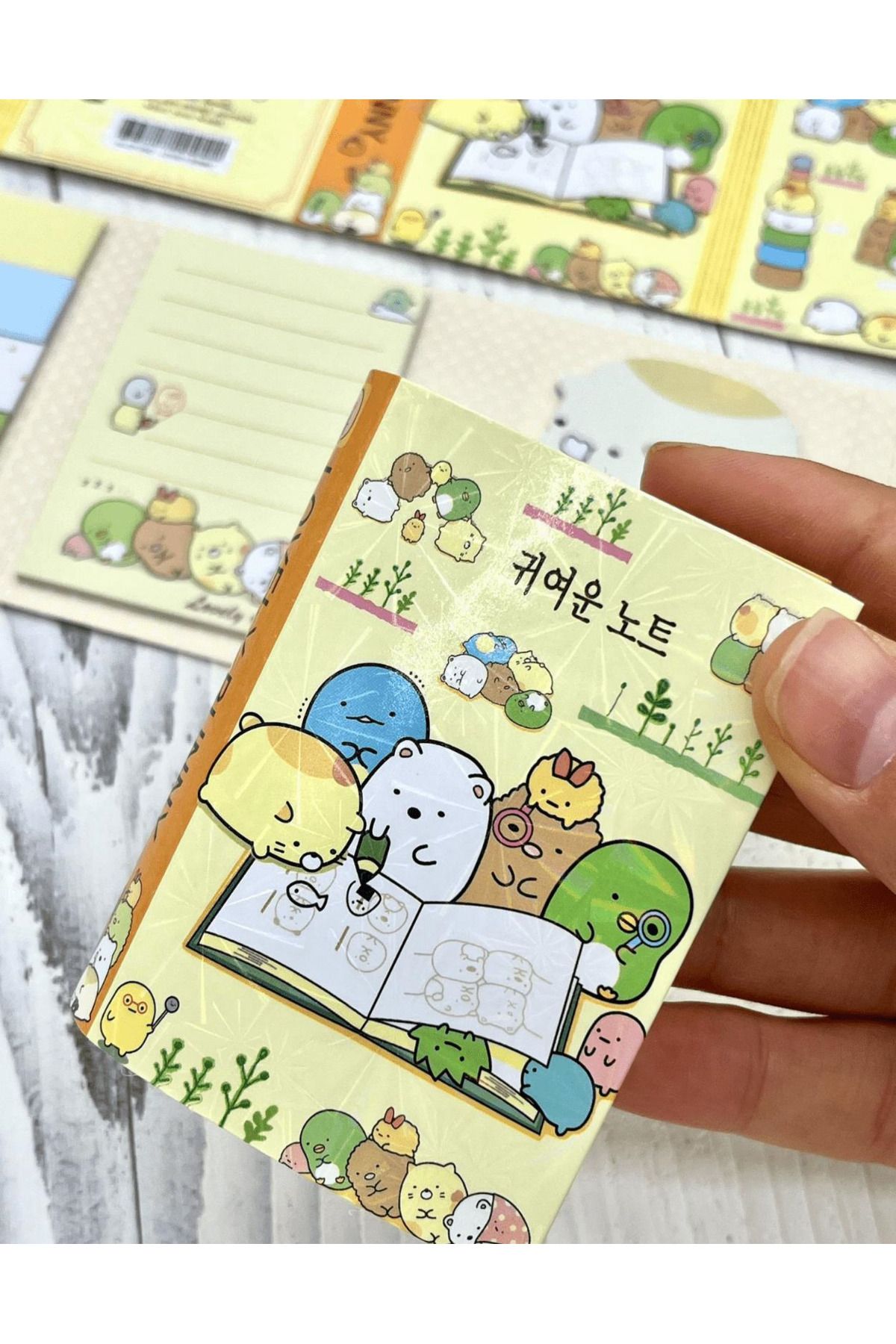Kağıt Gemi Dükkan-Cute Sumikko Drawing Themed Post-it / Sticky Note / Index 6
