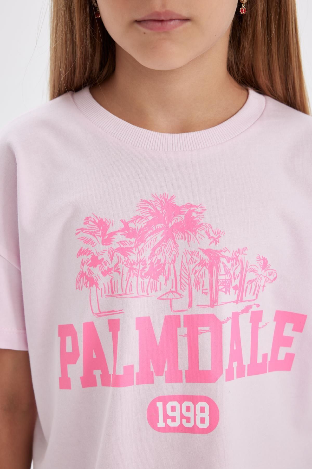 تی شرت دخترانه دفاکتو | D0870A824HS Defacto - Image 5