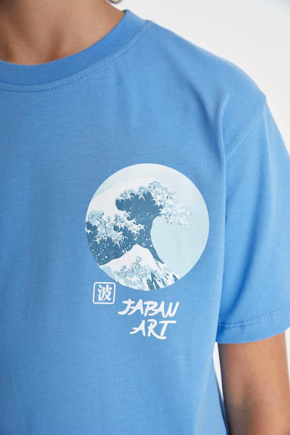 تی شرت پسرانه دفاکتو | D2229A824HS Defacto - Image 5