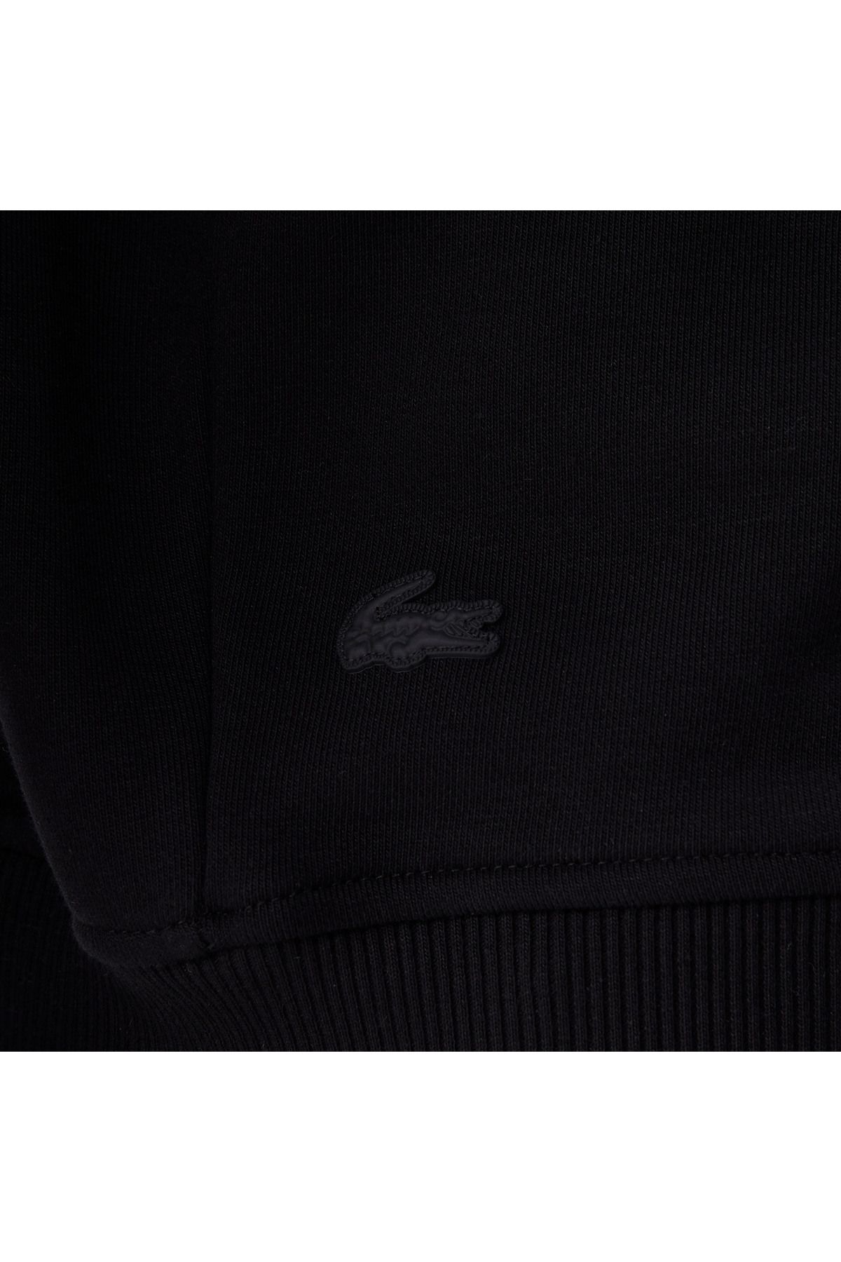 سویشرت مشکی مردانه پیراهن سیاه اورجینال Lacoste