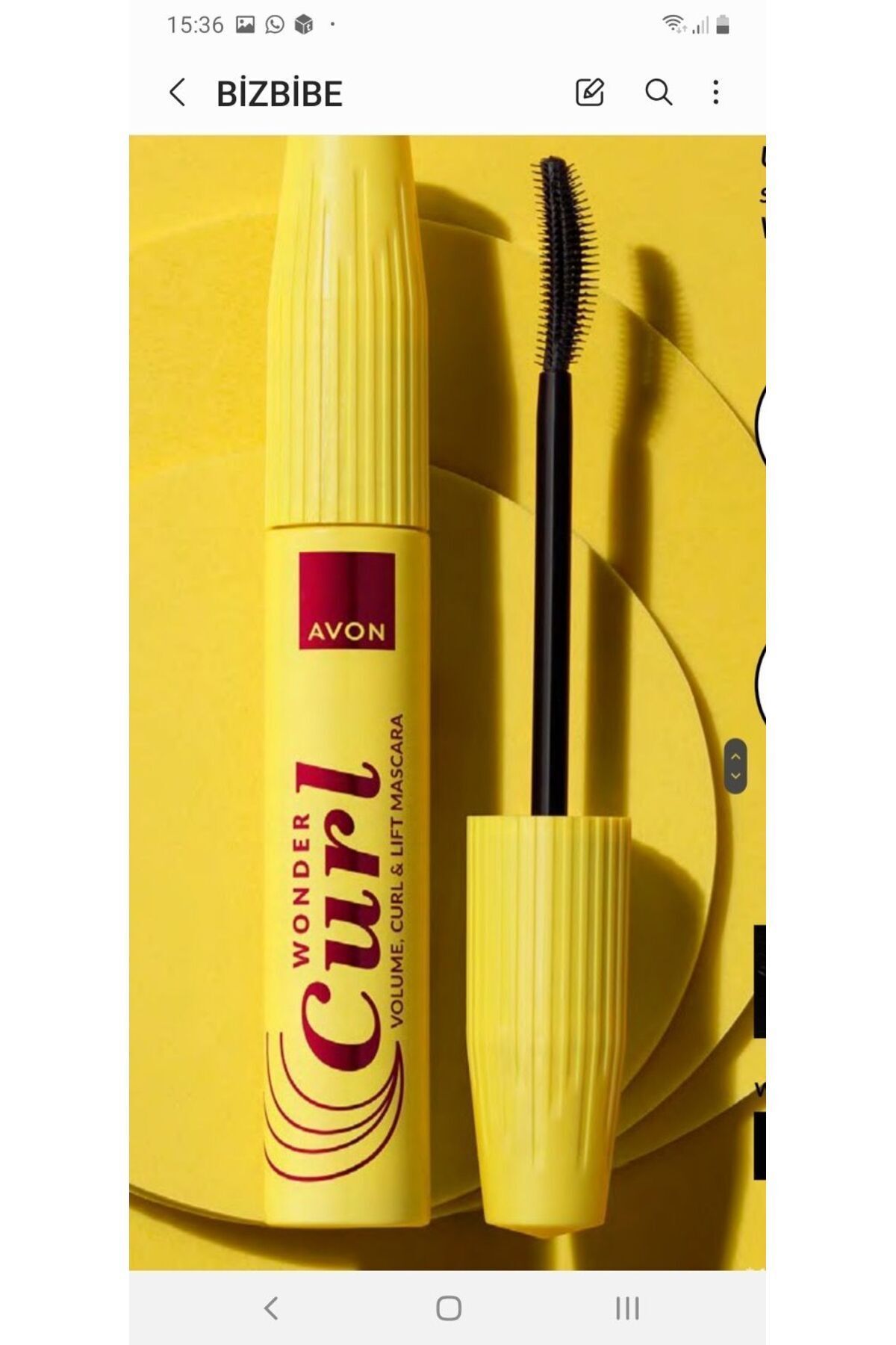 AVON-Wonder Curl Mascara - Elegant Cut 1