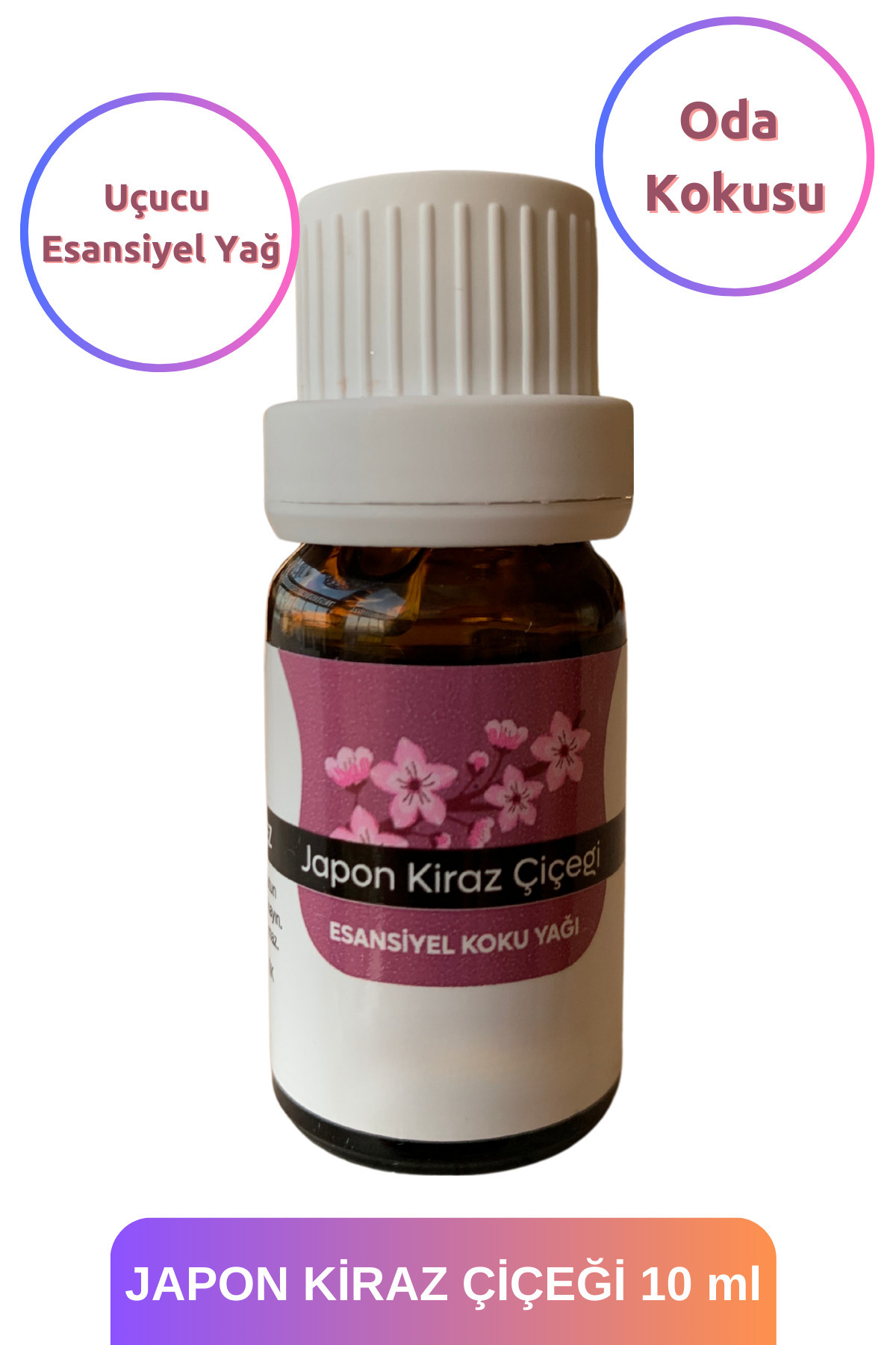 Paktiva Uçucu Yağ Buhurdanlık Yağı Difüzör Esansı Oda Kokusu Esansı Hava Nemlendirici Japon Kiraz Çiçeği