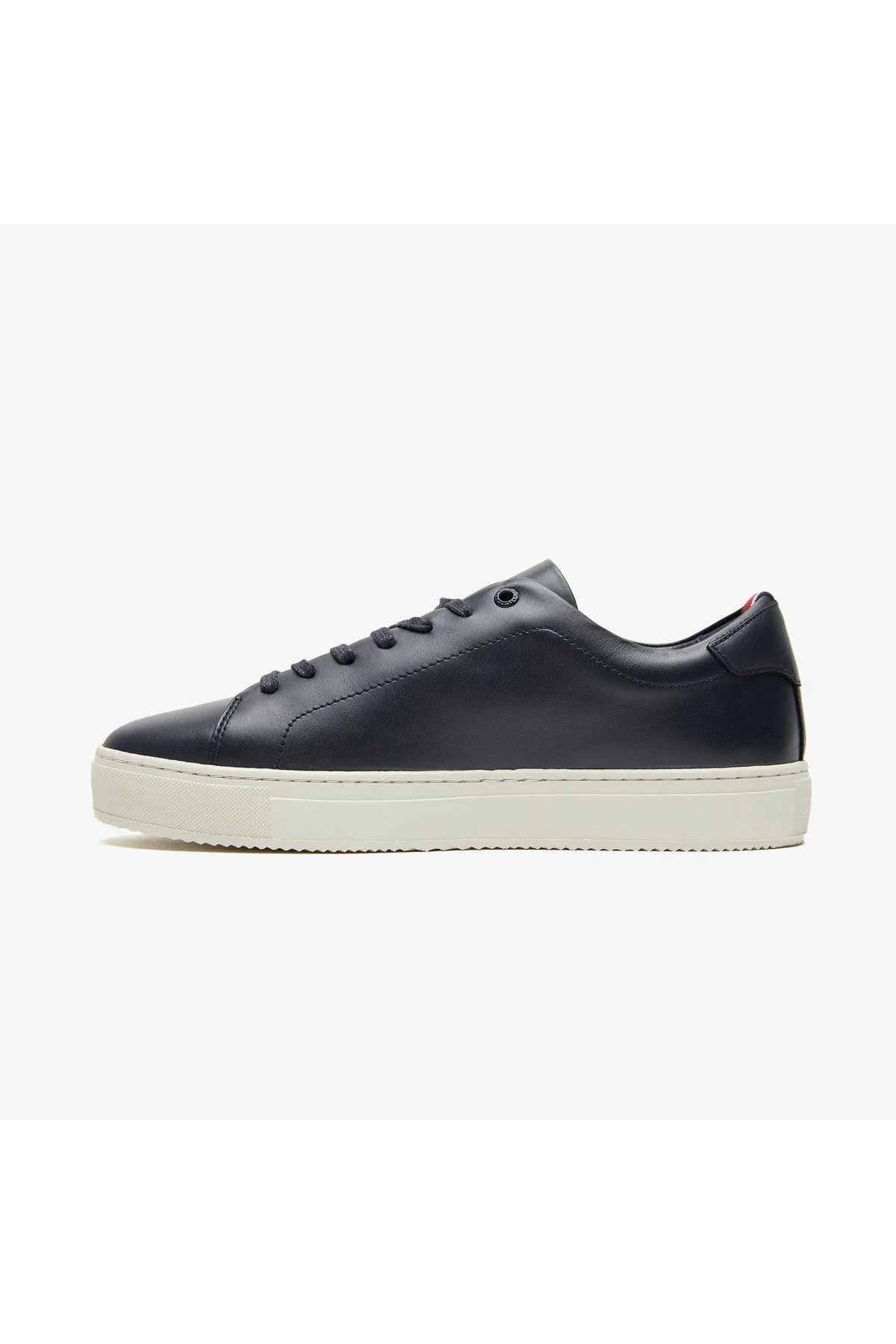 اسنیکر مردانه پرمیمر میراث کفش ورزشی آبی چرم Tommy Hilfiger