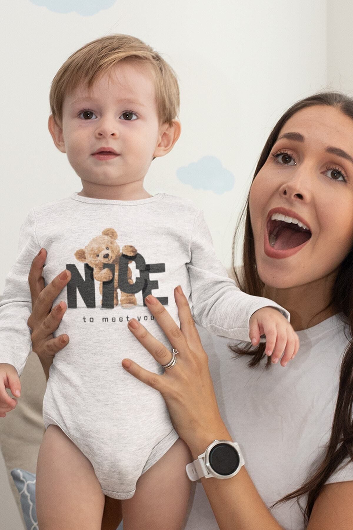 بادی نوزادی  OVEROZ5407BEYAZ