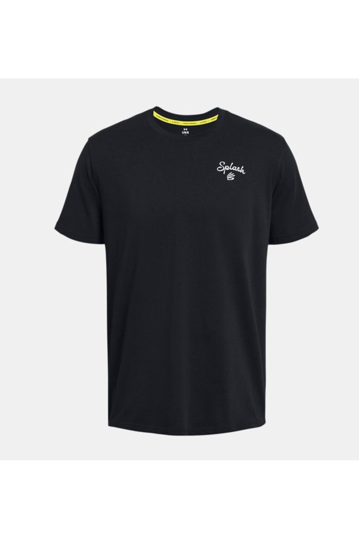 تی شرت ورزشی مشکی مردانه چلپ چلوپ دوزی 001 Under Armour