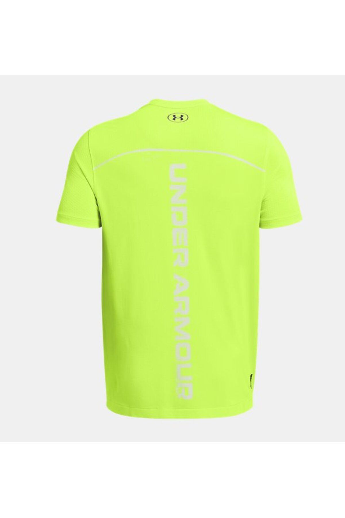 تی شرت ورزشی زرد مردانه آستین کوتاه یکپارچه و ناپدید می شود 731 Under Armour