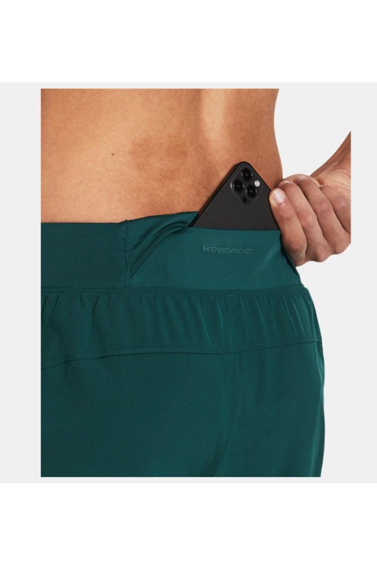 شورت ورزشی سبز مردانه های نخبگان 7 '' UA راه اندازی شده 1376508 449 Under Armour