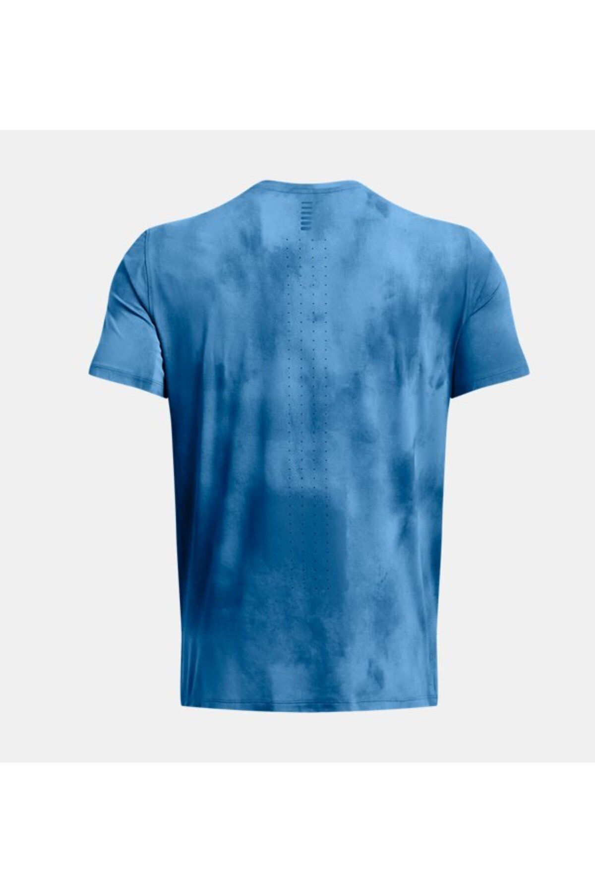 تی شرت ورزشی آبی مردانه آستین کوتاه و شستشوی نخبگان UA 1382615 444 راه اندازی Under Armour