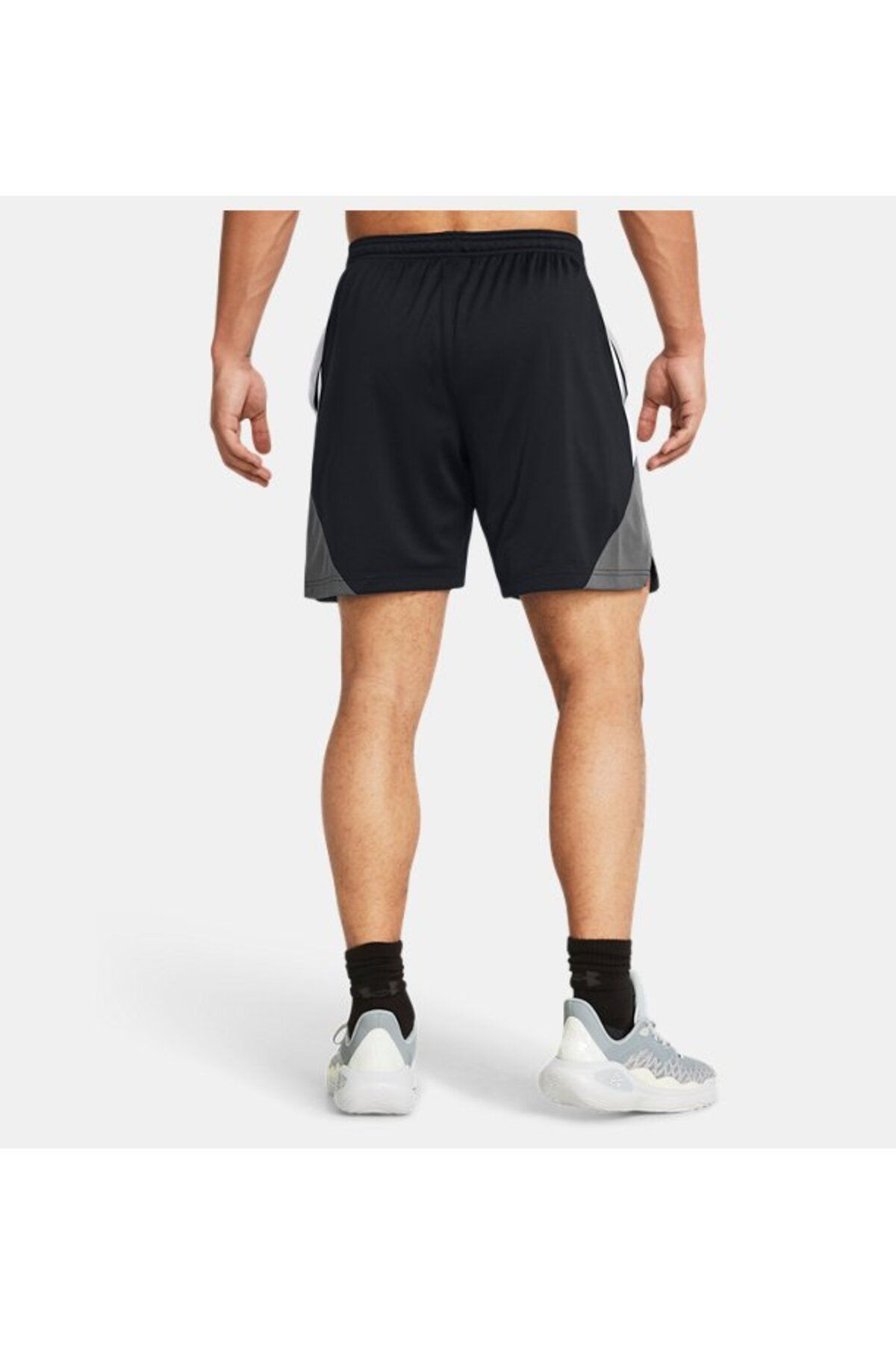 شورت ورزشی مشکی مردانه های چلپ چلوپ 1380327 002 Under Armour