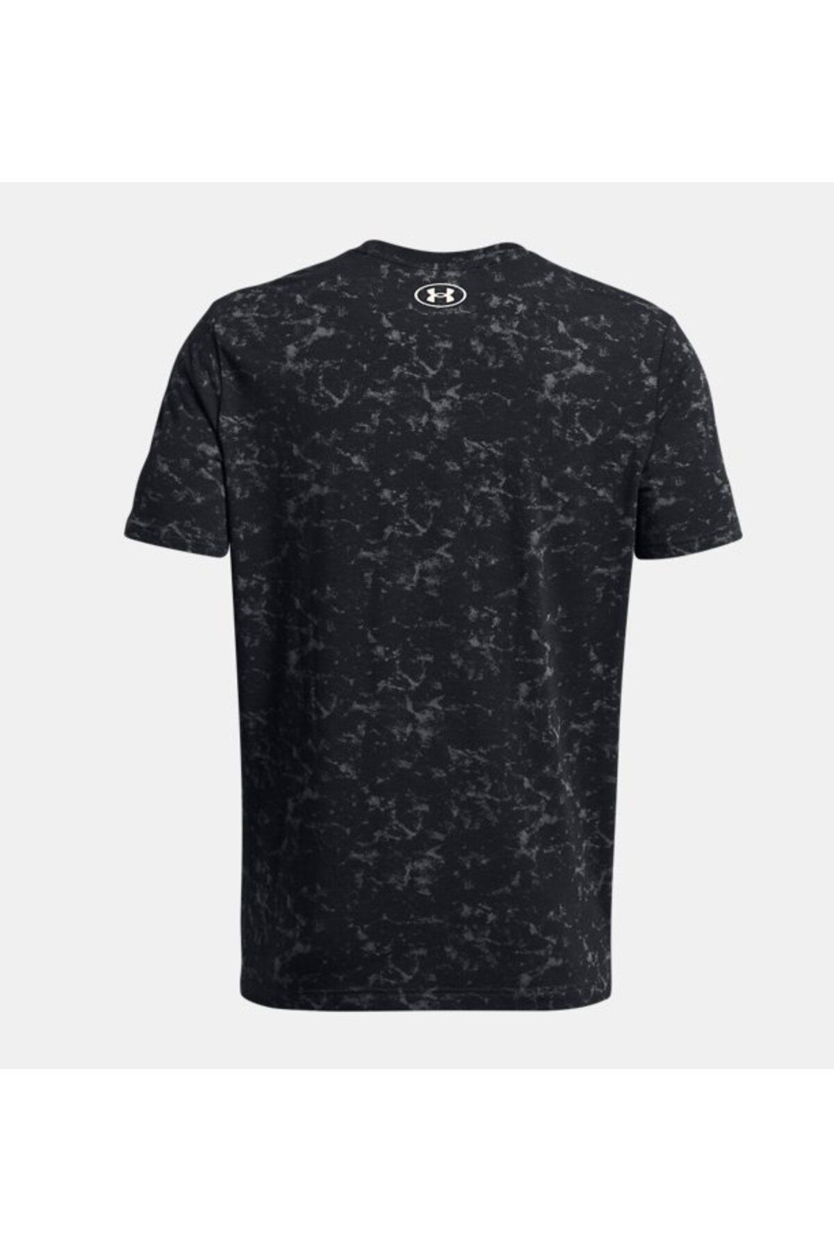 تی شرت ورزشی مشکی مردانه UA PJT RCK گرافیک رایگان 001 Under Armour