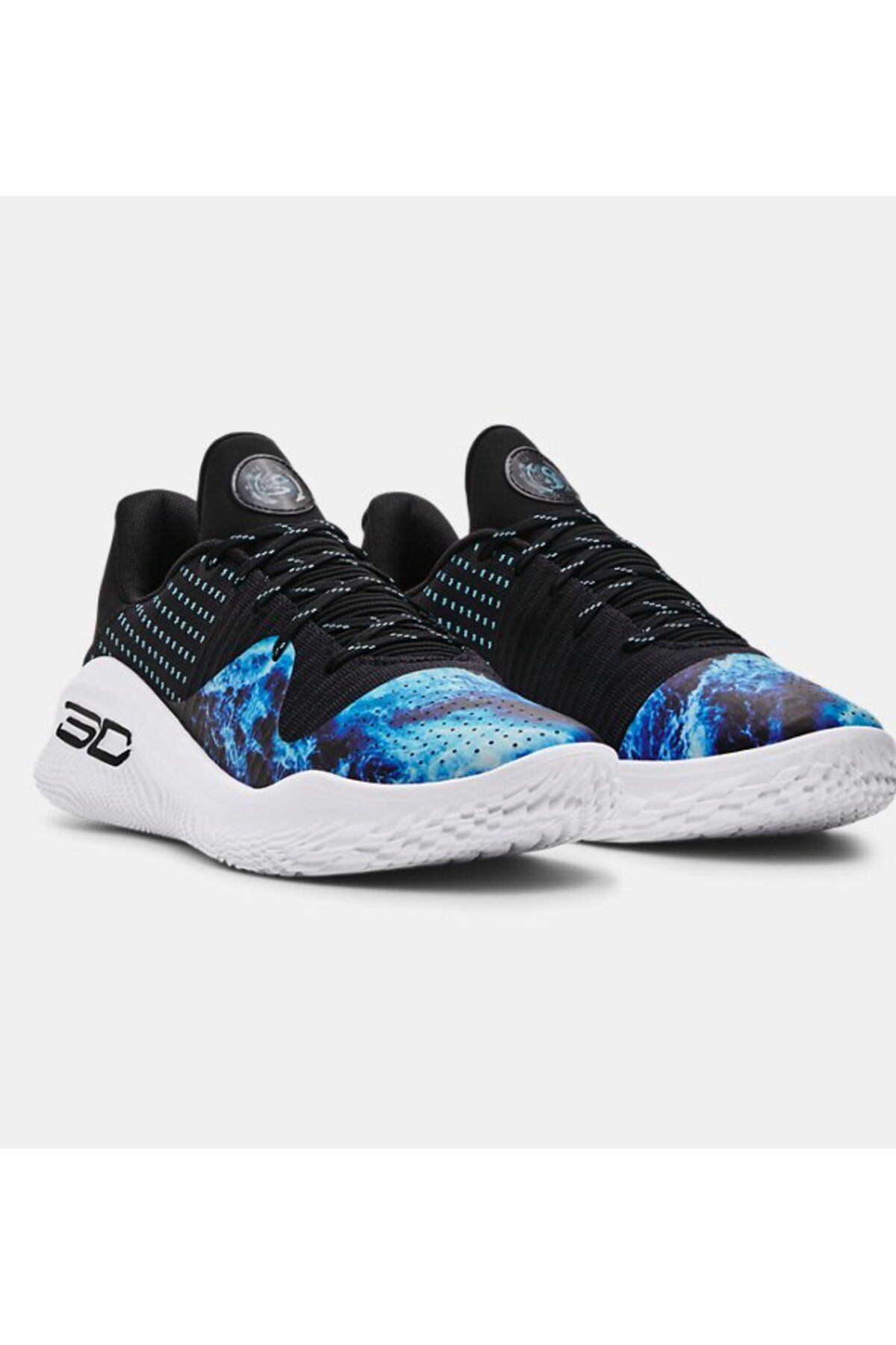 کفش بسکتبال مشکی مردانه Curry 4 Low Flotro DW 3028115 001 Under Armour