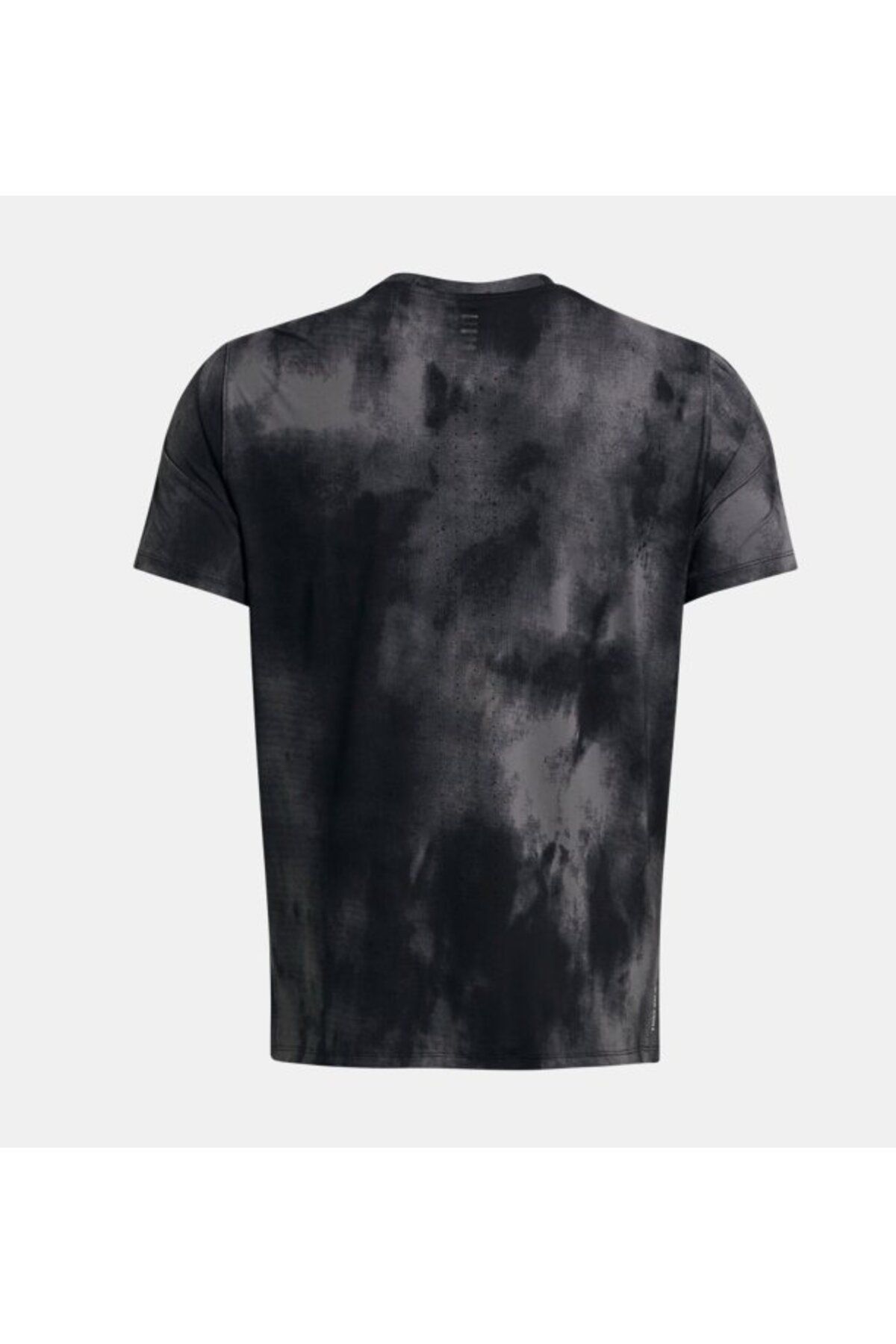 تی شرت ورزشی مشکی مردانه راه اندازی UA آستین کوتاه شستشوی نخبگان 1382615 001 Under Armour