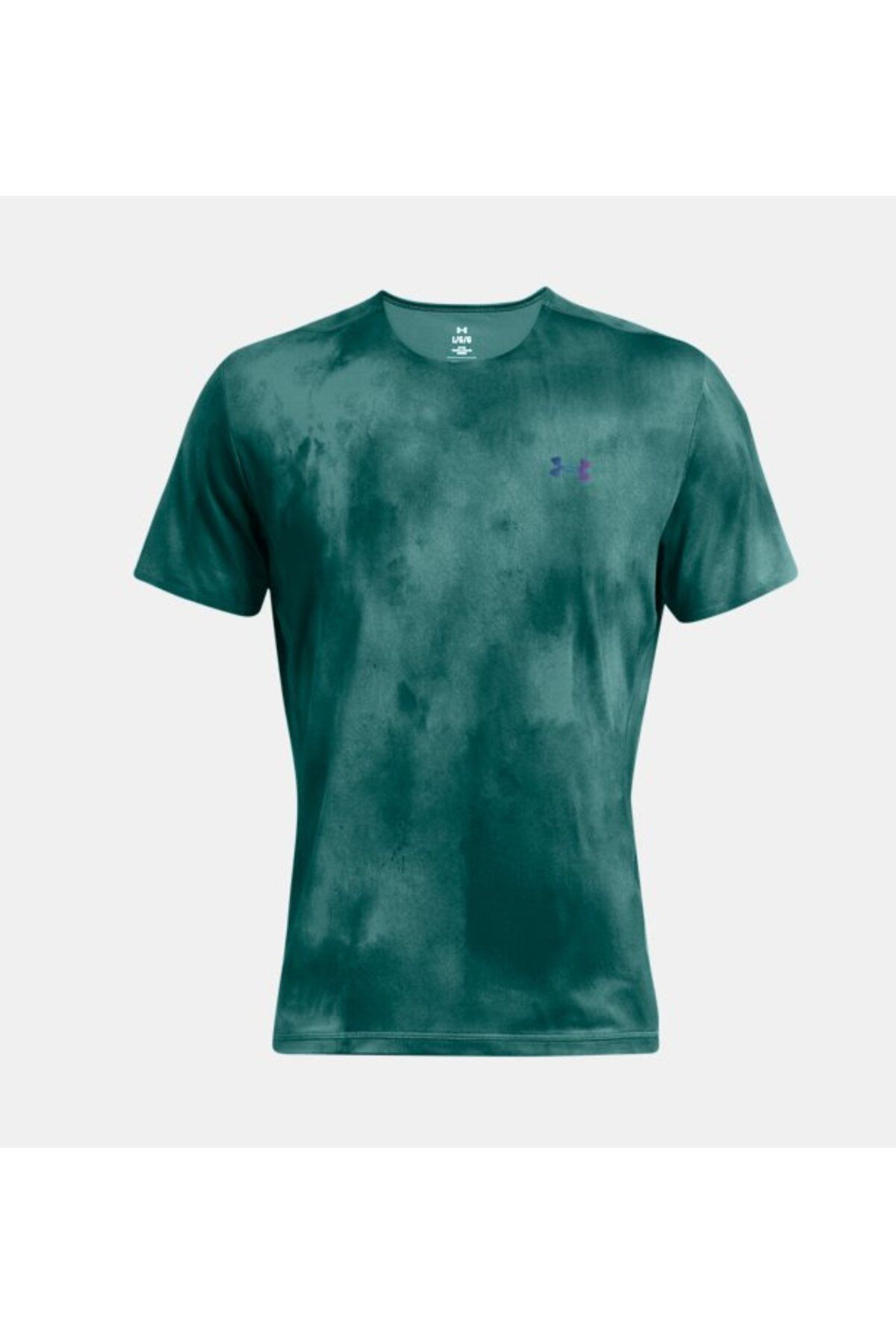 تی شرت ورزشی سبز مردانه آستین کوتاه و ناپدید شده می شود 449 Under Armour