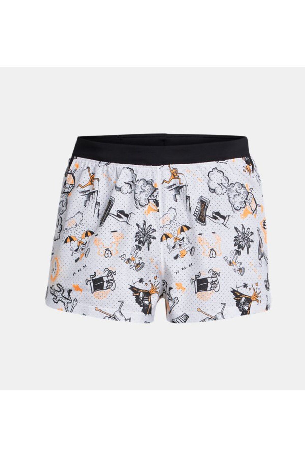 شورت ورزشی سفید مردانه UA ما 2 '' 'کوتاه 1383415 100 رانینگ می کنیم Under Armour