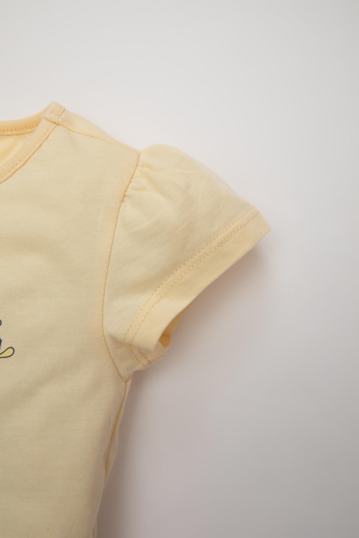 ست پیژامه و لباس خواب دخترانه دفاکتو Defacto اورجینال دخترانه کد کالا C5069A524HS - تصویر 4