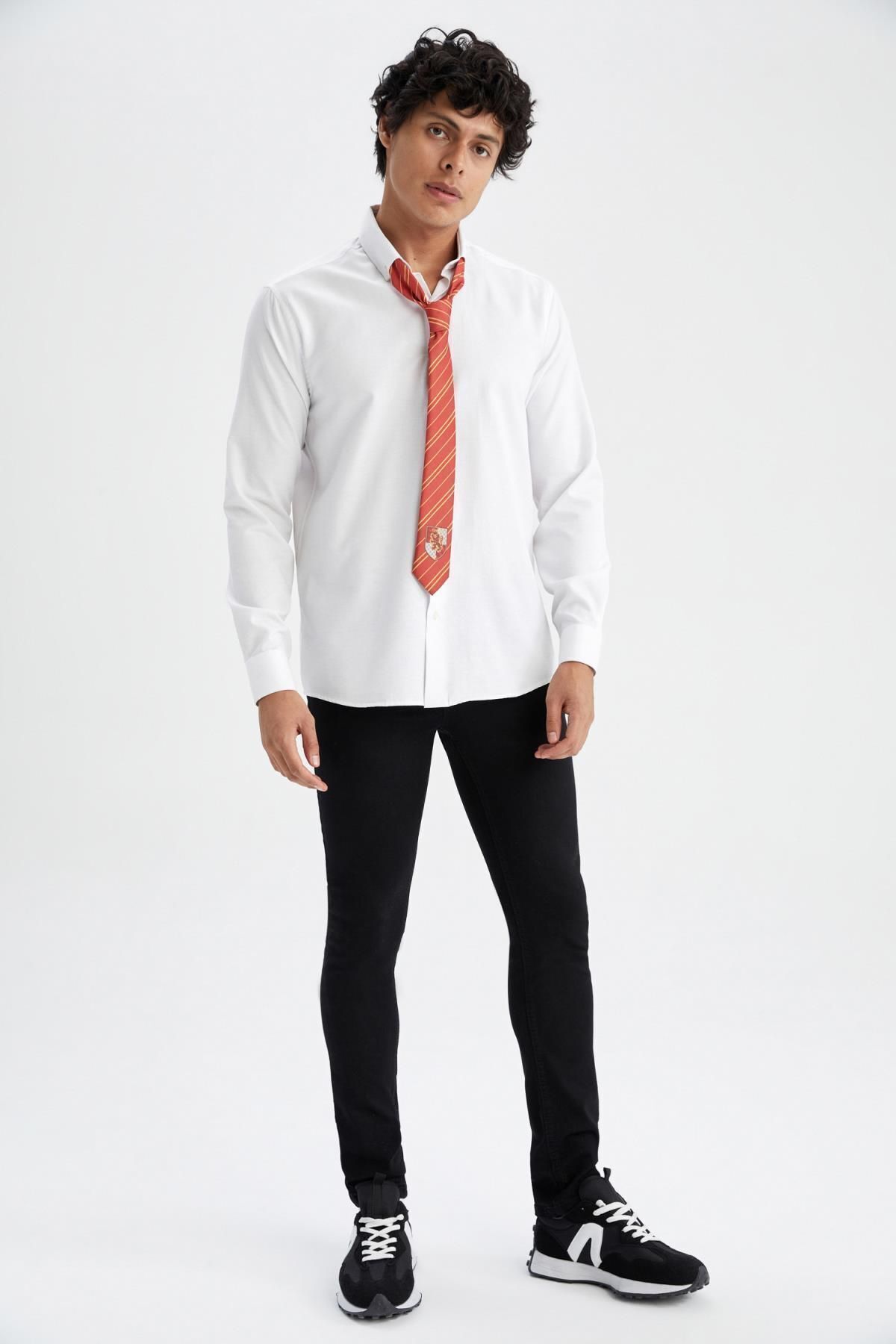 DeFacto-Super Skinny Extra Skinny Fit Jeans mit normaler Taille und extra schmalem Bein W9347az22sp 4