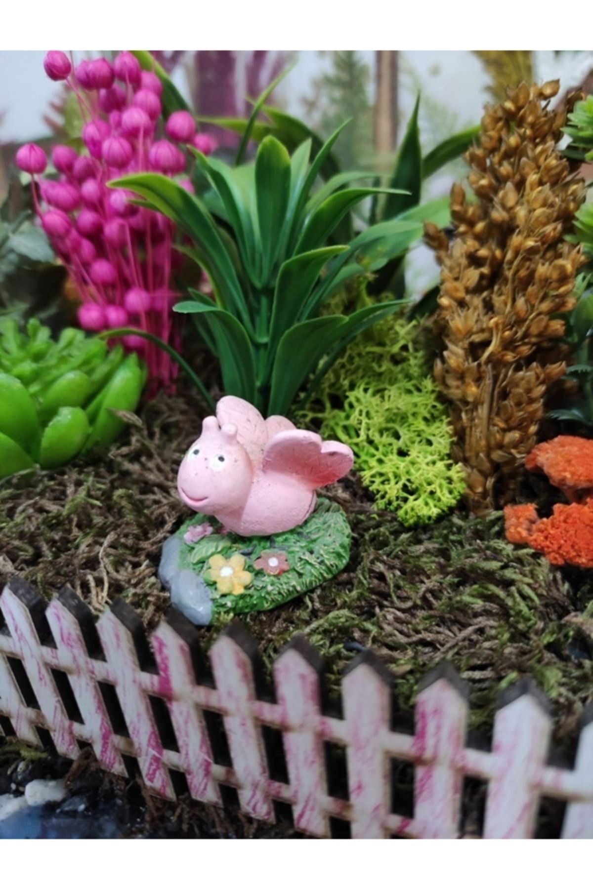 Kelebek Minyatür Figür Mini Figür Minyatür Eşya Dekor Diorama