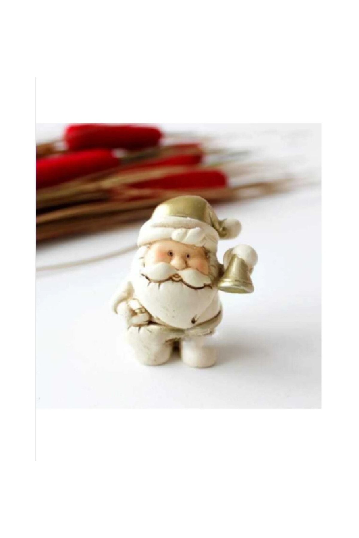 Noel Baba Maket Kürdanlı Cupcake Pasta Süsü Doğum Günü Süsleri Pasta Kürdanı Kürdan Süsü