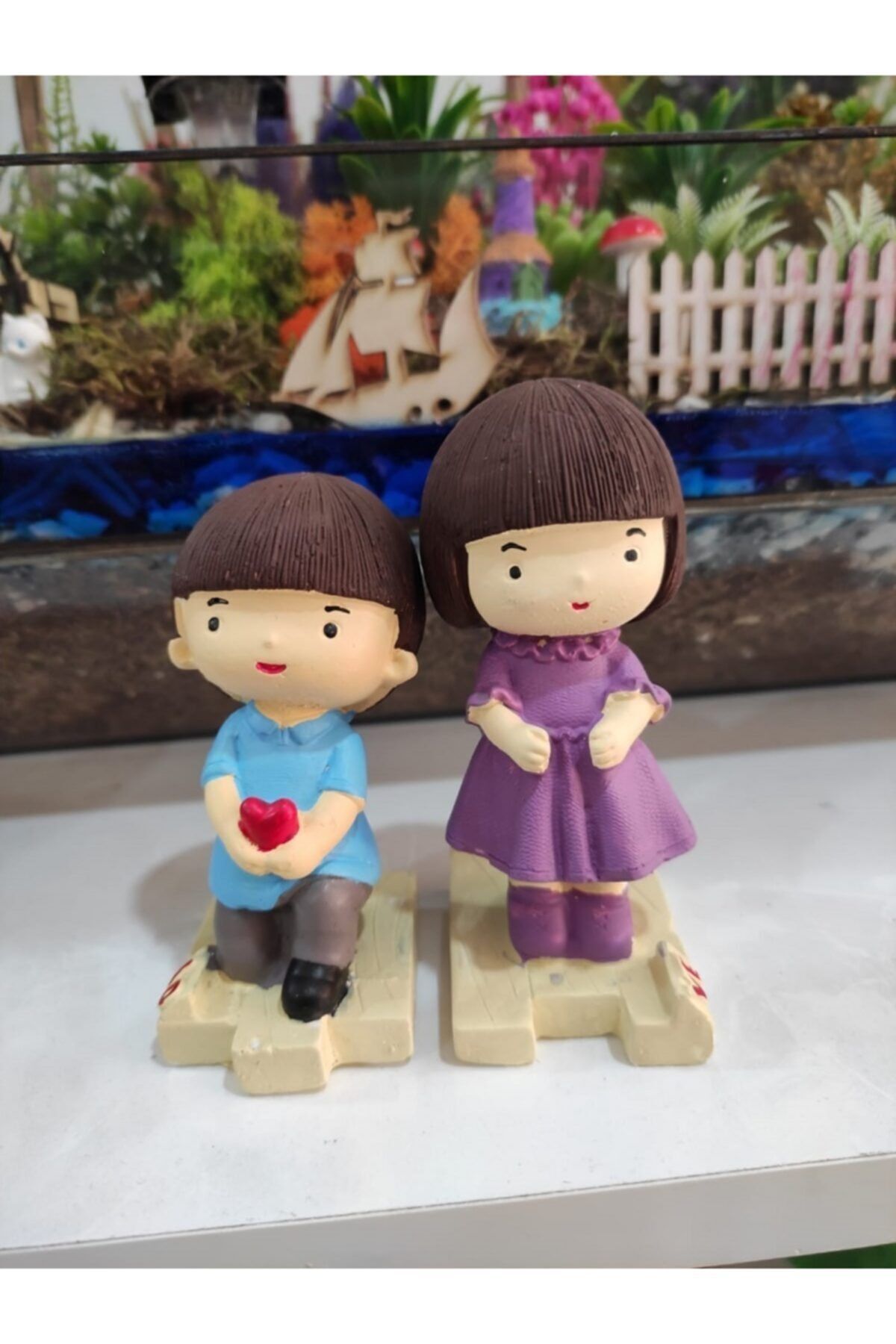 Evlenme Teklifi Teraryum Minyatür Obje Teraryum Diorama Malzemeleri Teraryum Objeleri