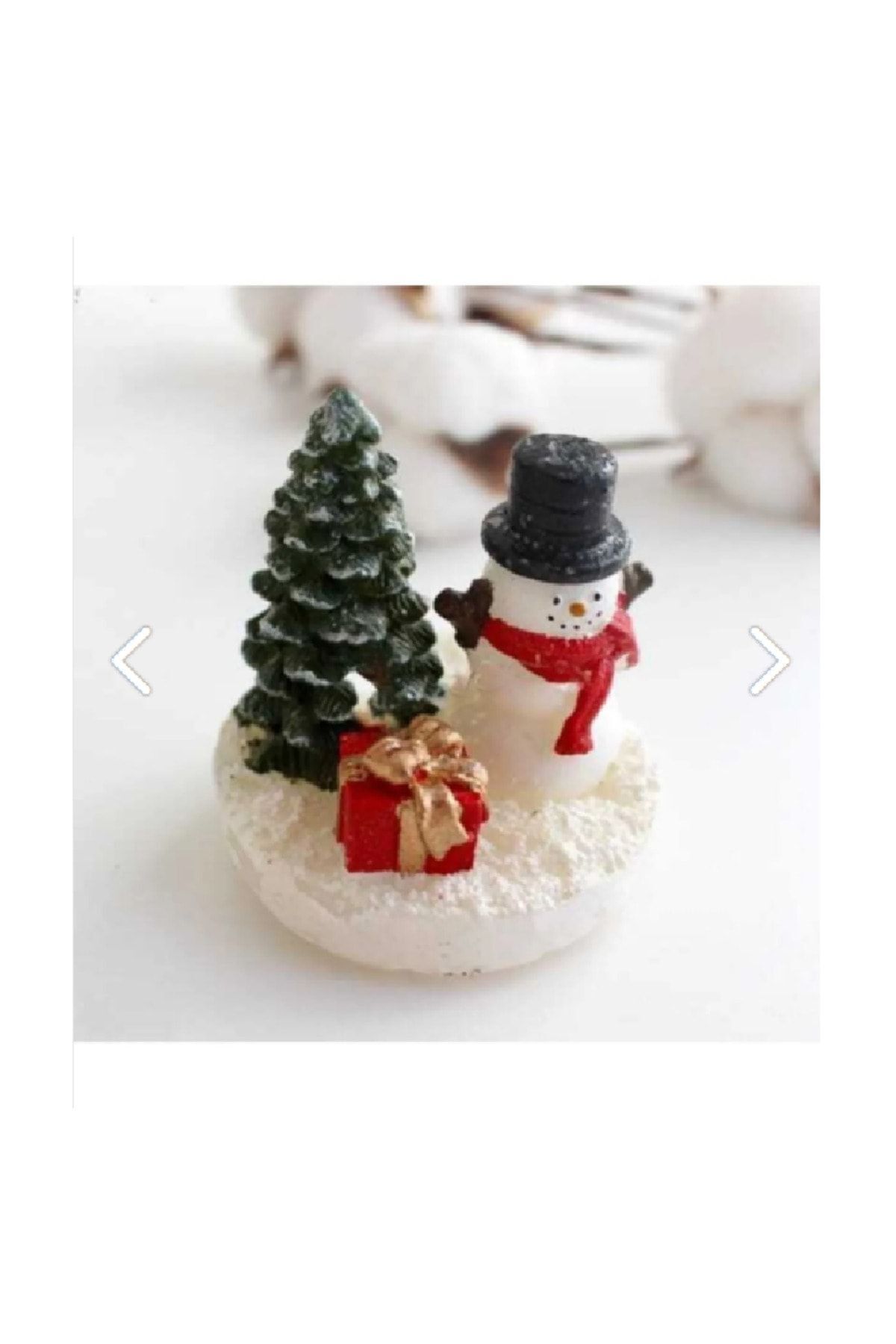 Kardan Adam Maket Kürdanlı Cupcake Pasta Süsü Doğum Günü Süsleri Kürdan Süsü