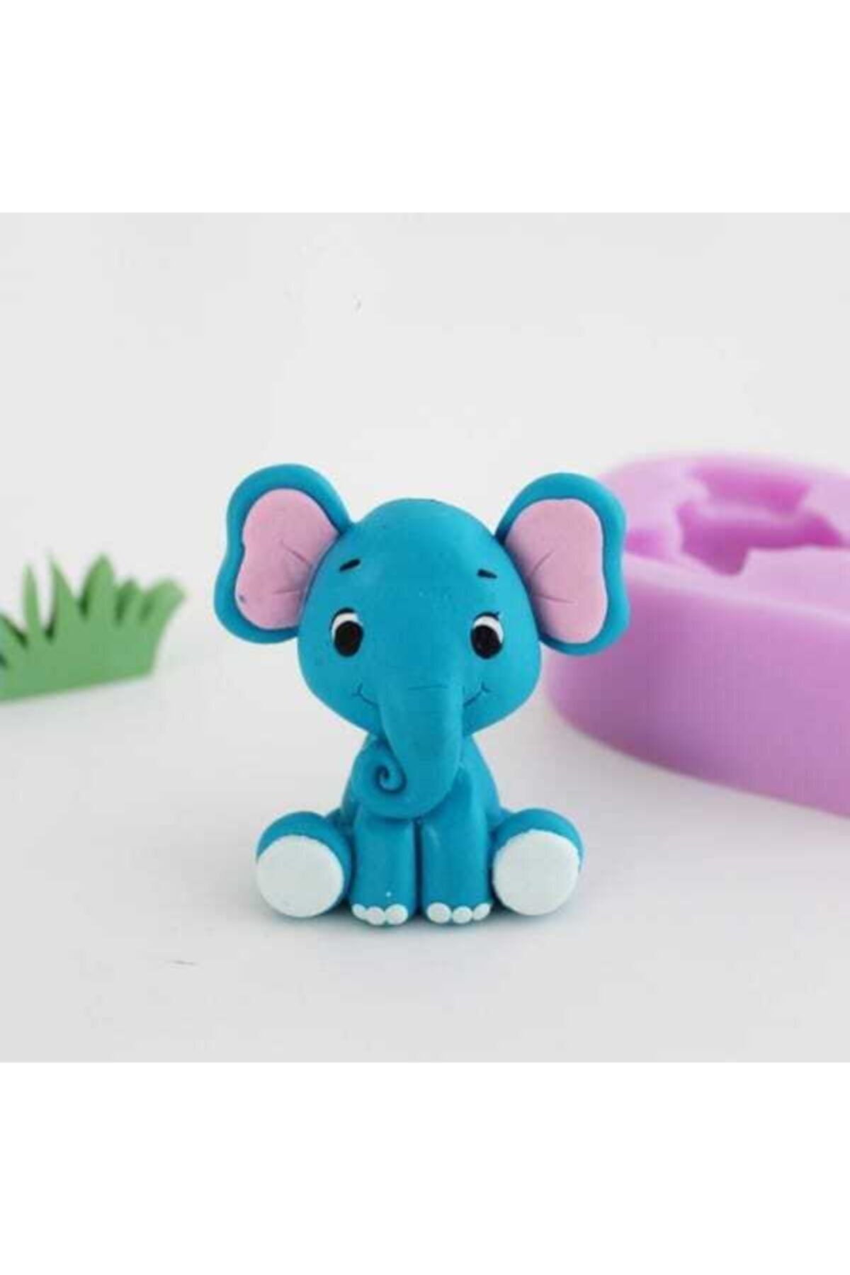Fil Minyatür Figür Mini Figür Minyatür Eşya Dekor Diorama