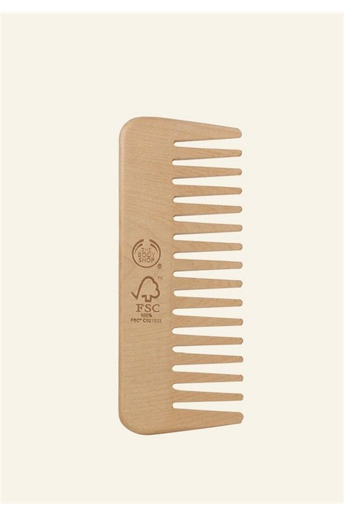 شانه چوبی بادی شاپ The body shop