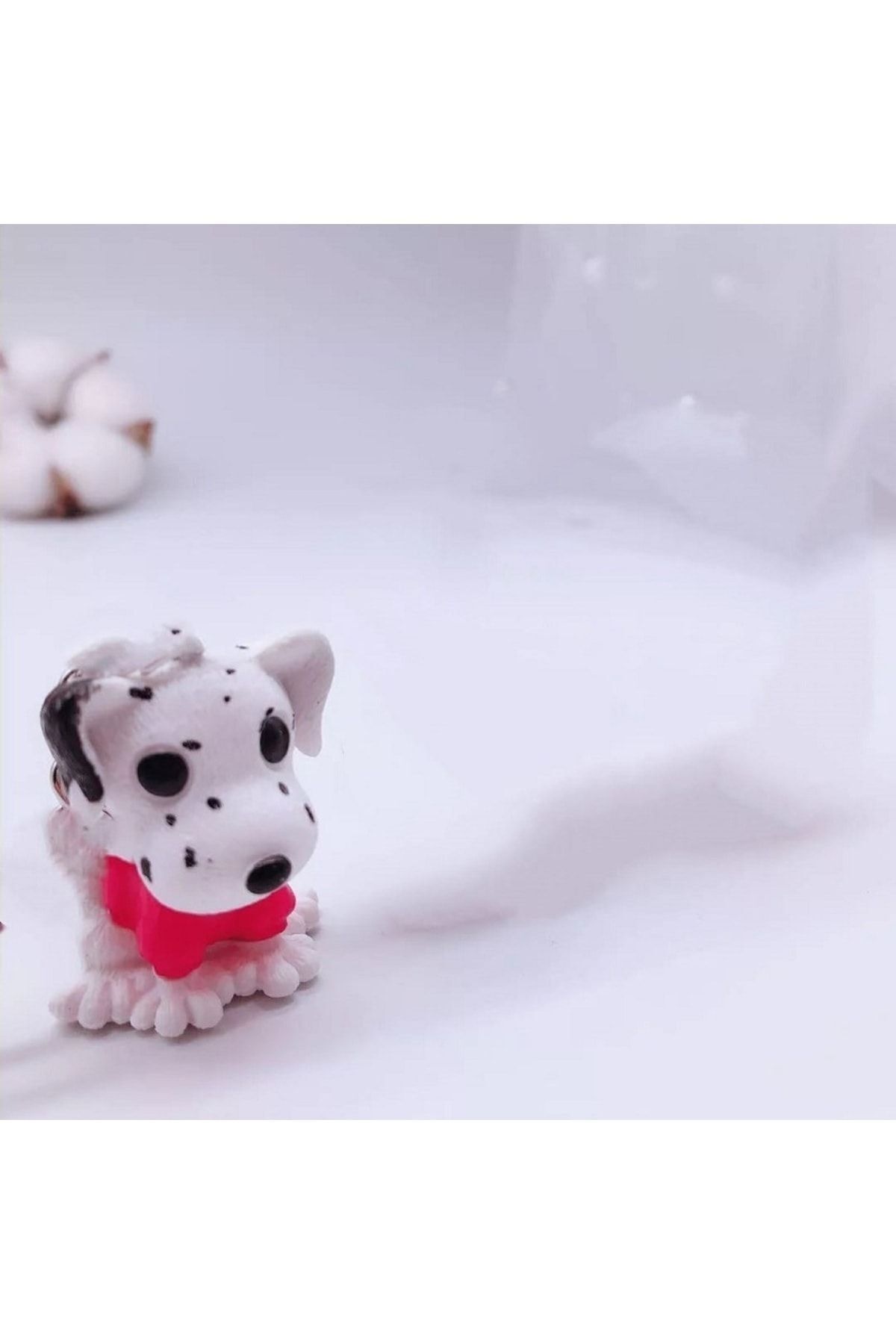 Dalmaçyalı Köpek Maket Kürdanlı Cupcake Pasta Süsü Doğum Günü Süsleri Pasta Kürdanı