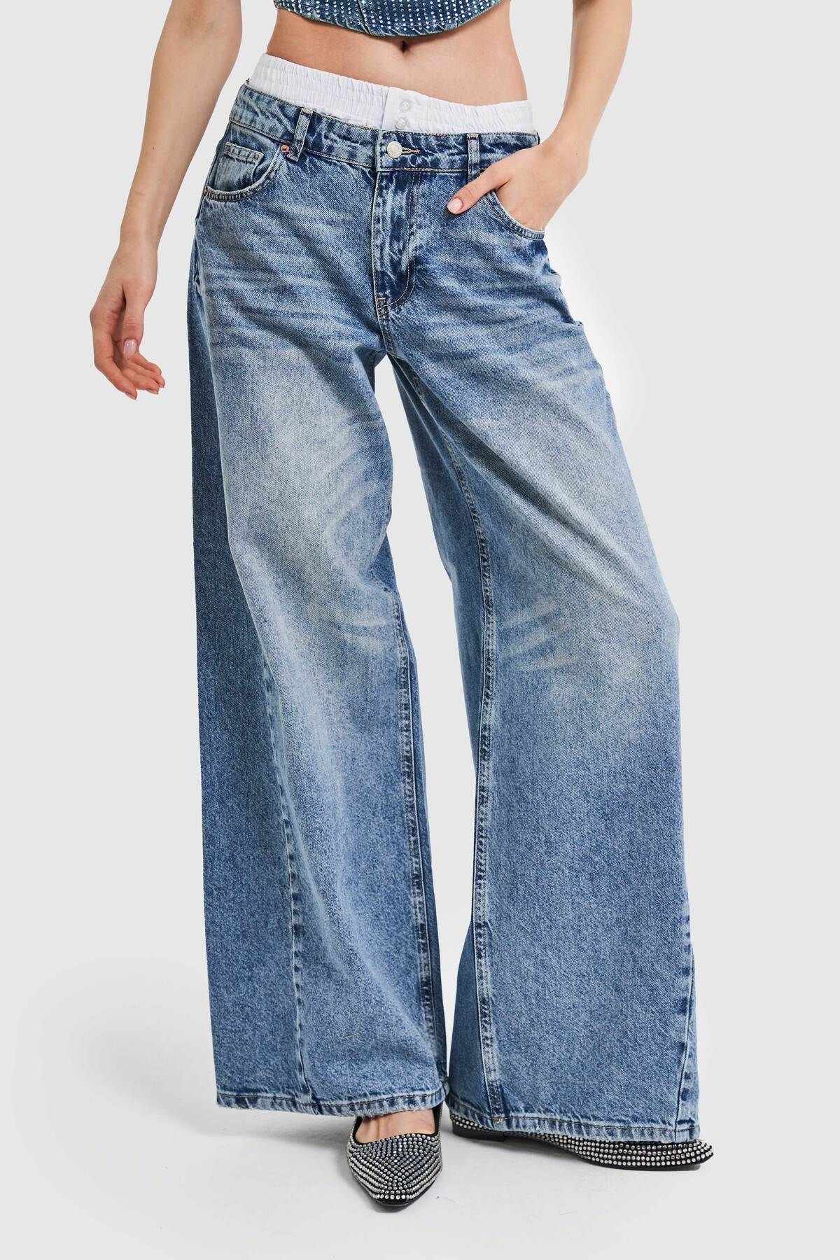 Pantalon please blue box new arrivals