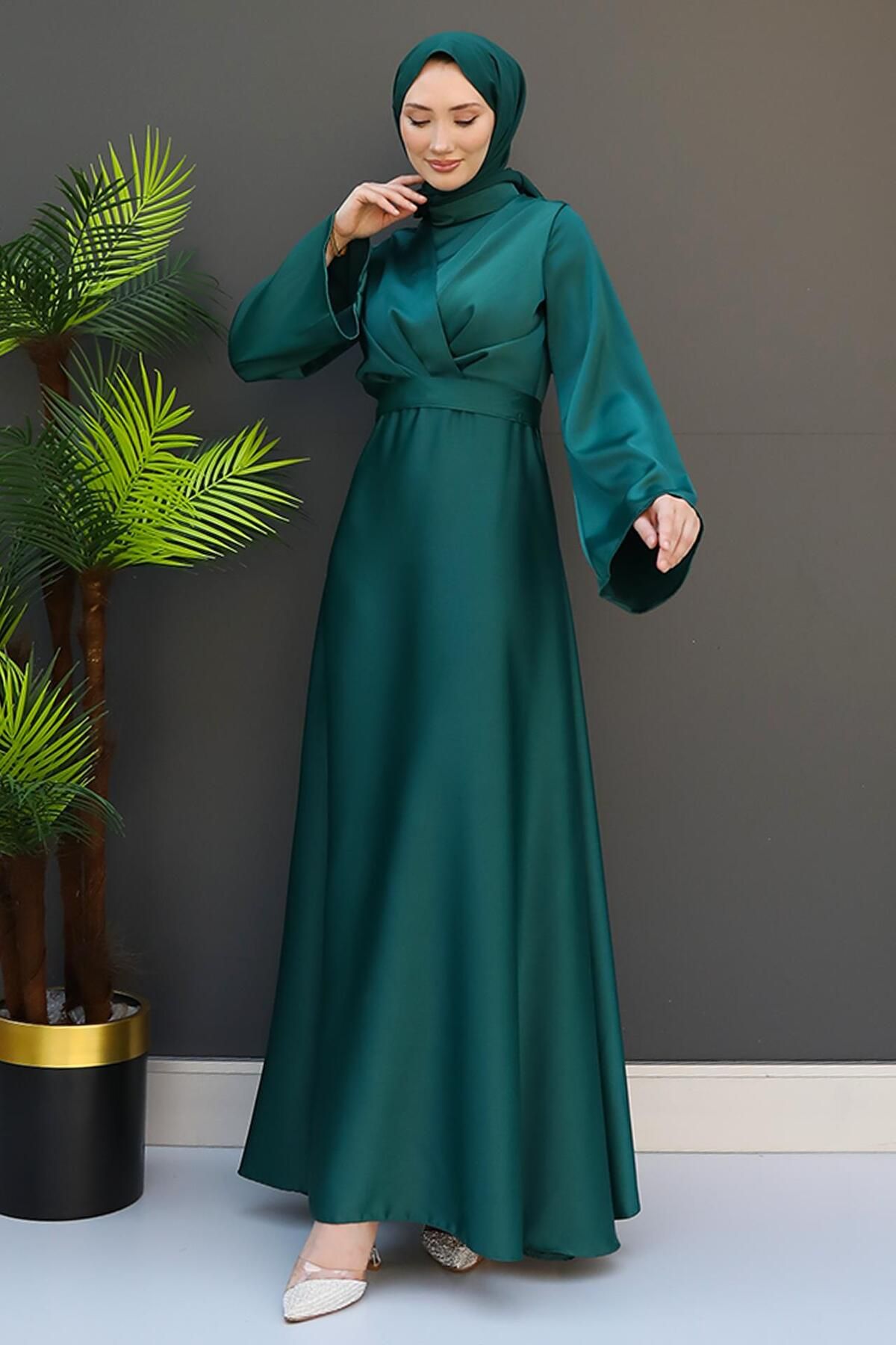giz astore-Emerald Hijab Dress - Zeyno 2