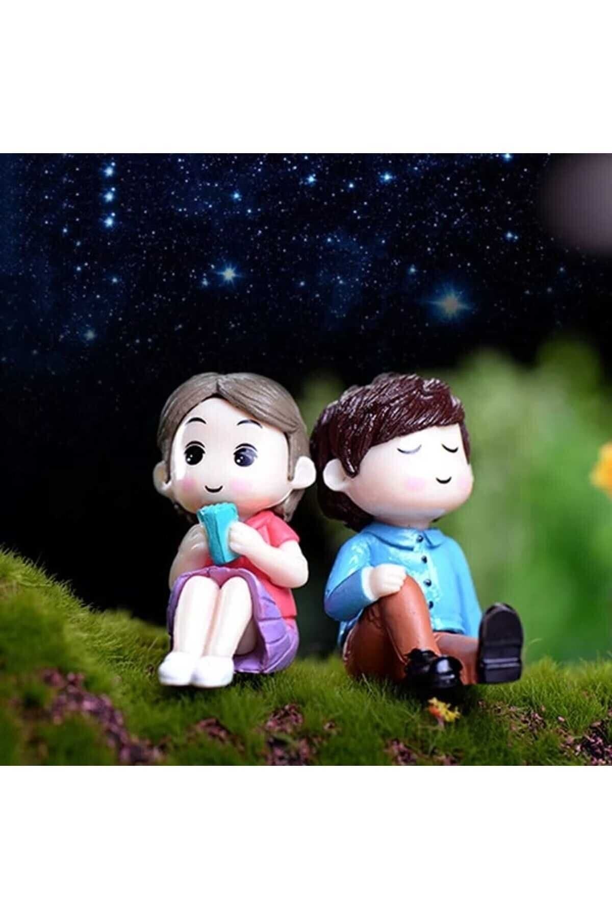 Yıldızlar Altındaki Sevgililer Minyatür Figür Karakter Oyuncak Ev Eşyaları Evcilik Küçük Minik Oyuncaklar