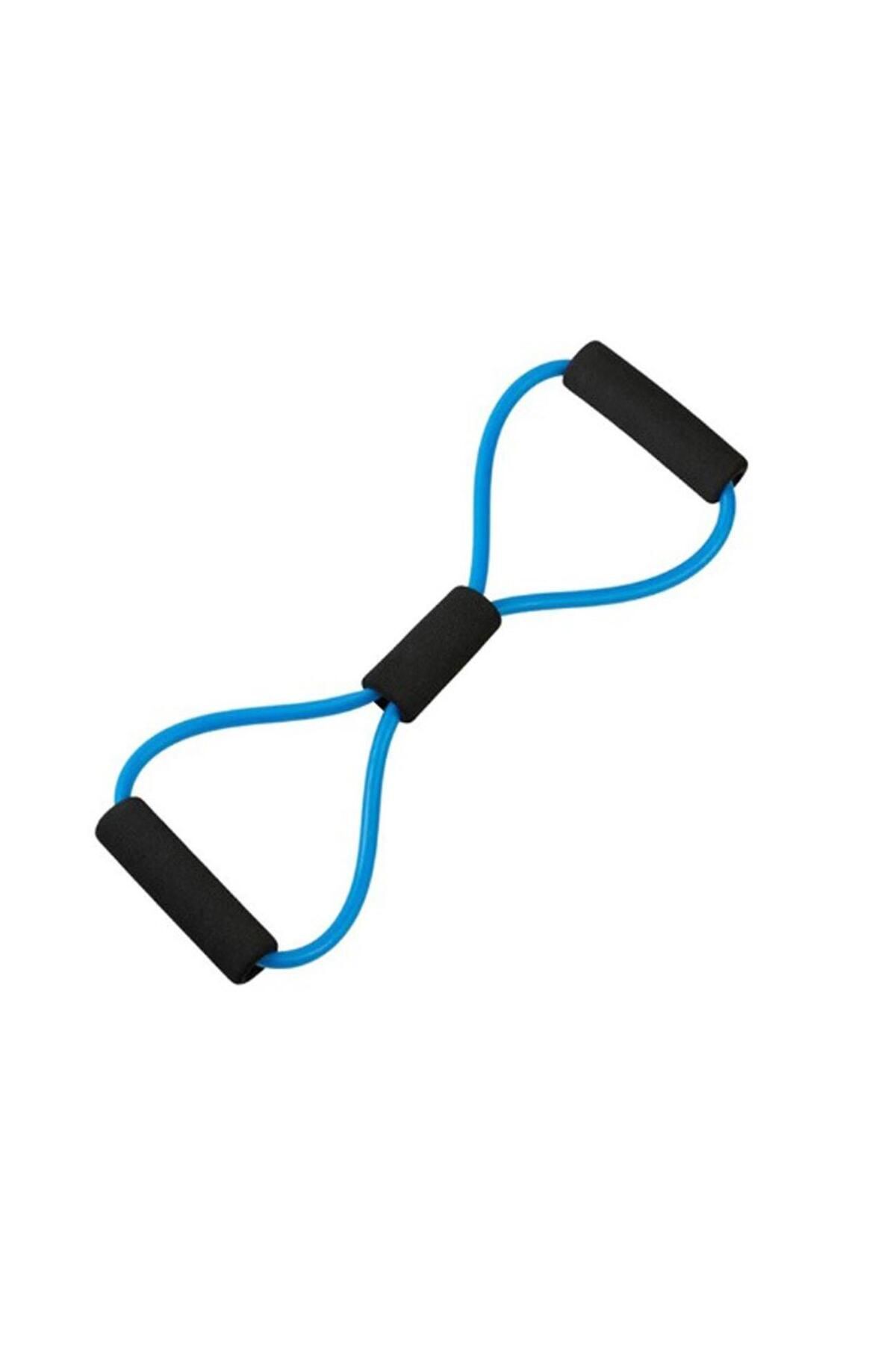 Mavi Yoga Egzersiz Lastiği Direnç Lastiği