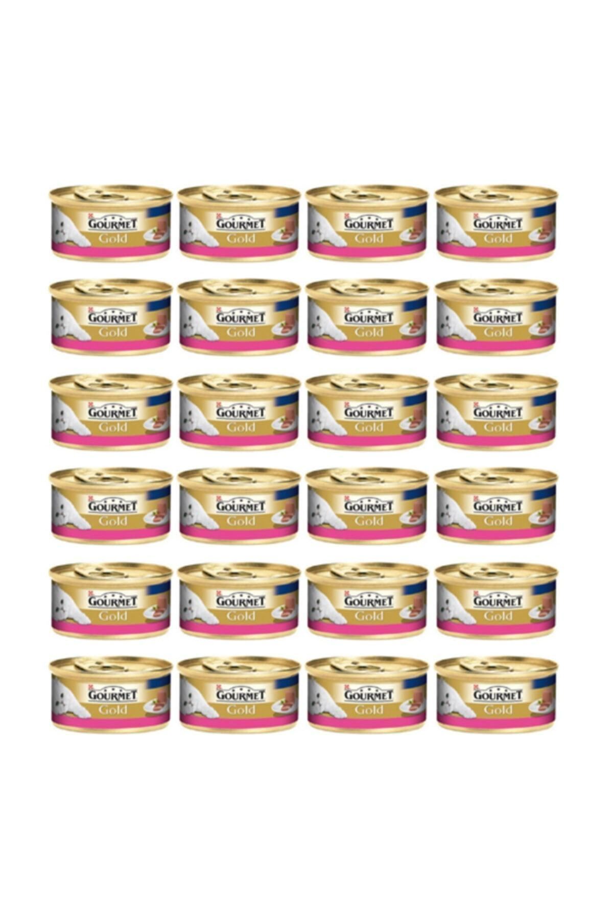 Gourmet Gold Kıyılmış Sığır Etli Kedi Maması 85 Gr X 24 Adet