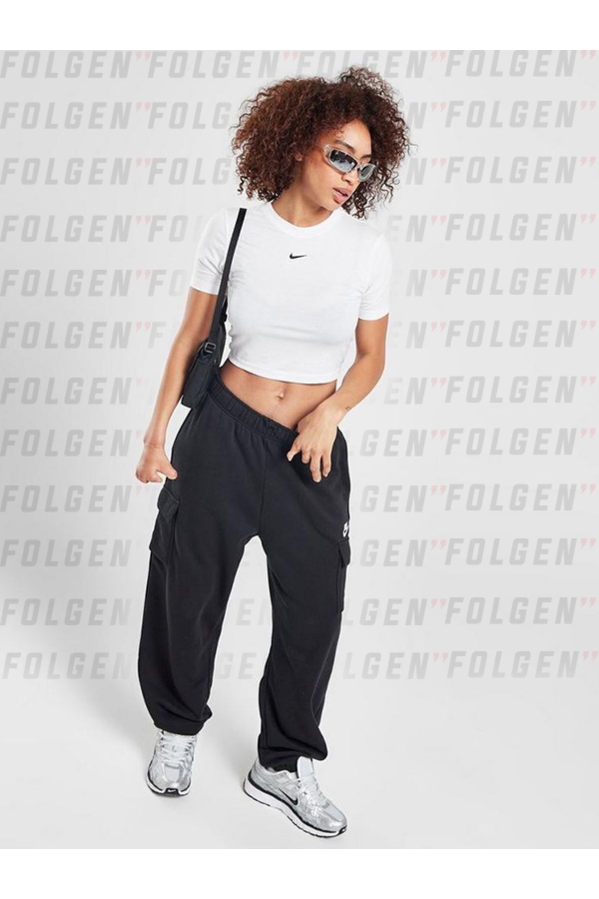 Nike Essential Slim Women s Crop Top Kad n K sa Ti ort Fiyat Yorumlar Trendyol