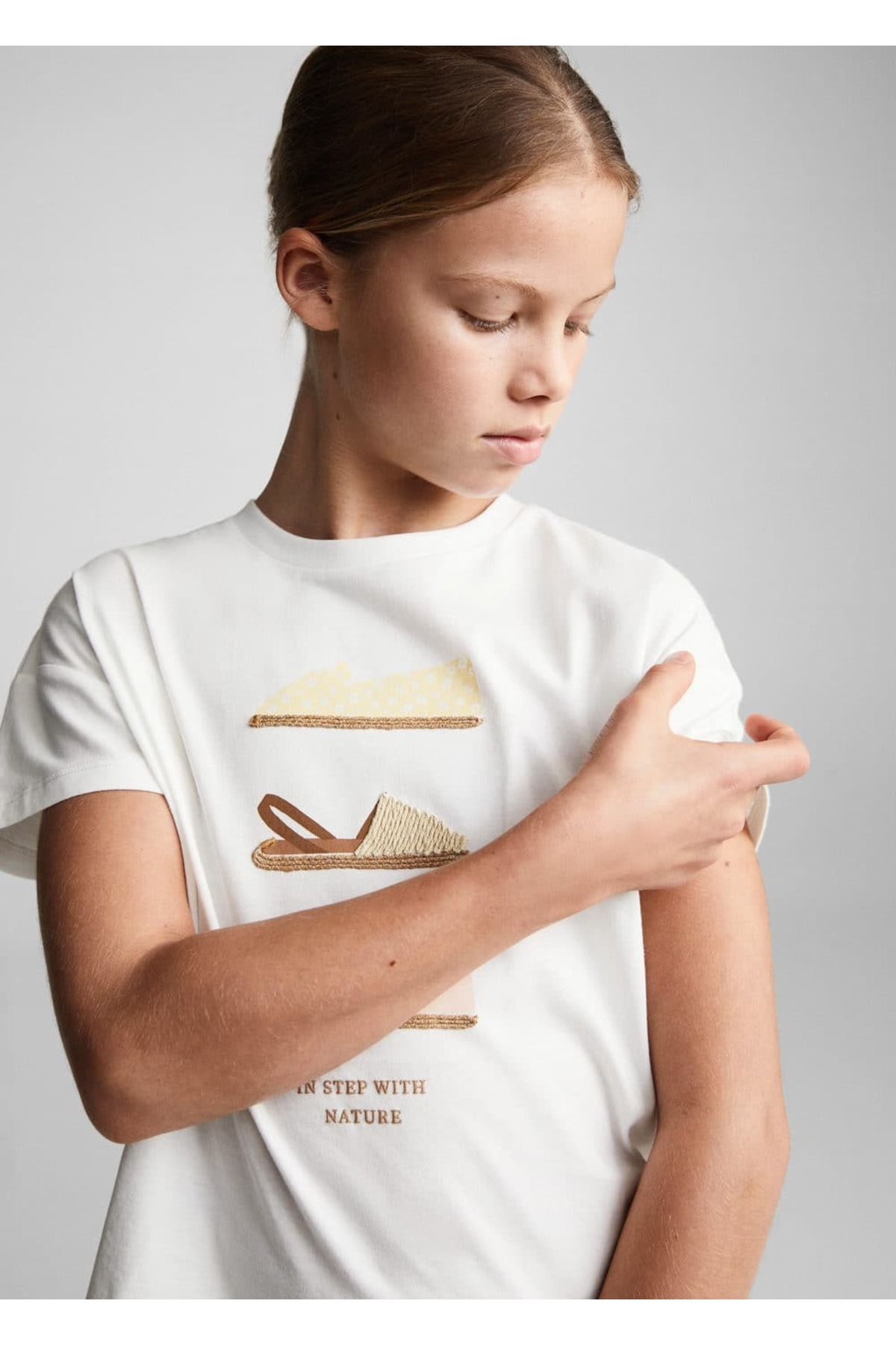 تیشرت دخترانه مانگو کیدز MANGO Kids اورجینال دخترانه کد کالا 67006044 - تصویر 6