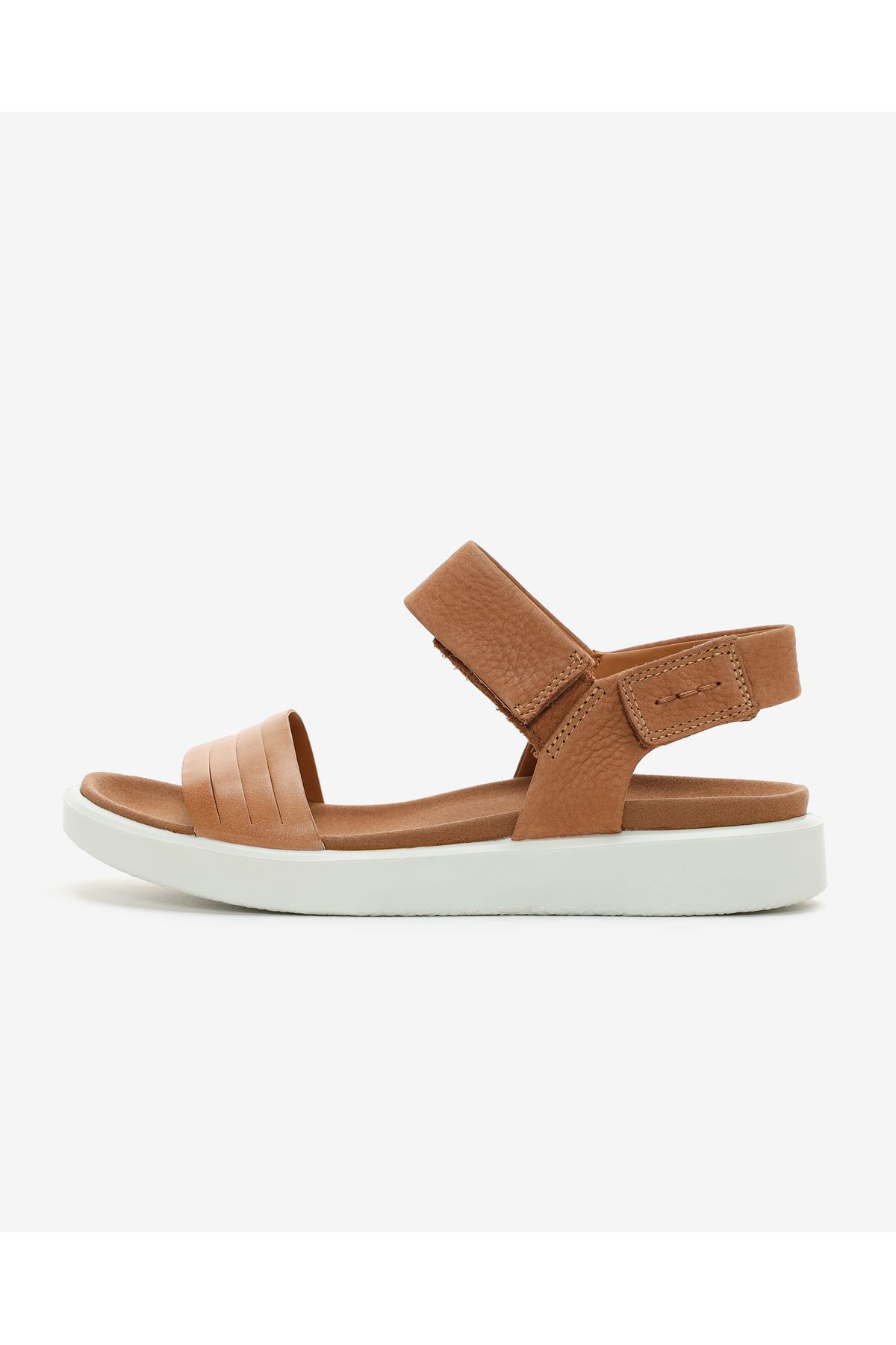 Ecco Flowt W Flat Sandal Sandals Brown