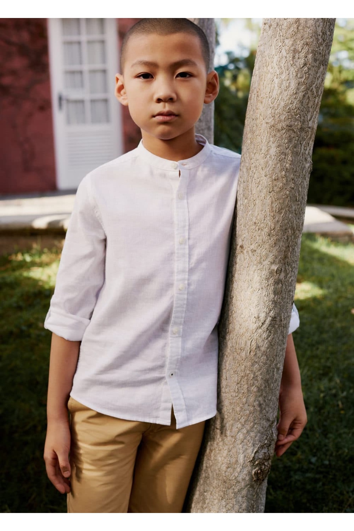 شورت و شلوارک پسرانه مانگو کیدز MANGO Kids اورجینال پسرانه کد کالا 67096728 - تصویر 6