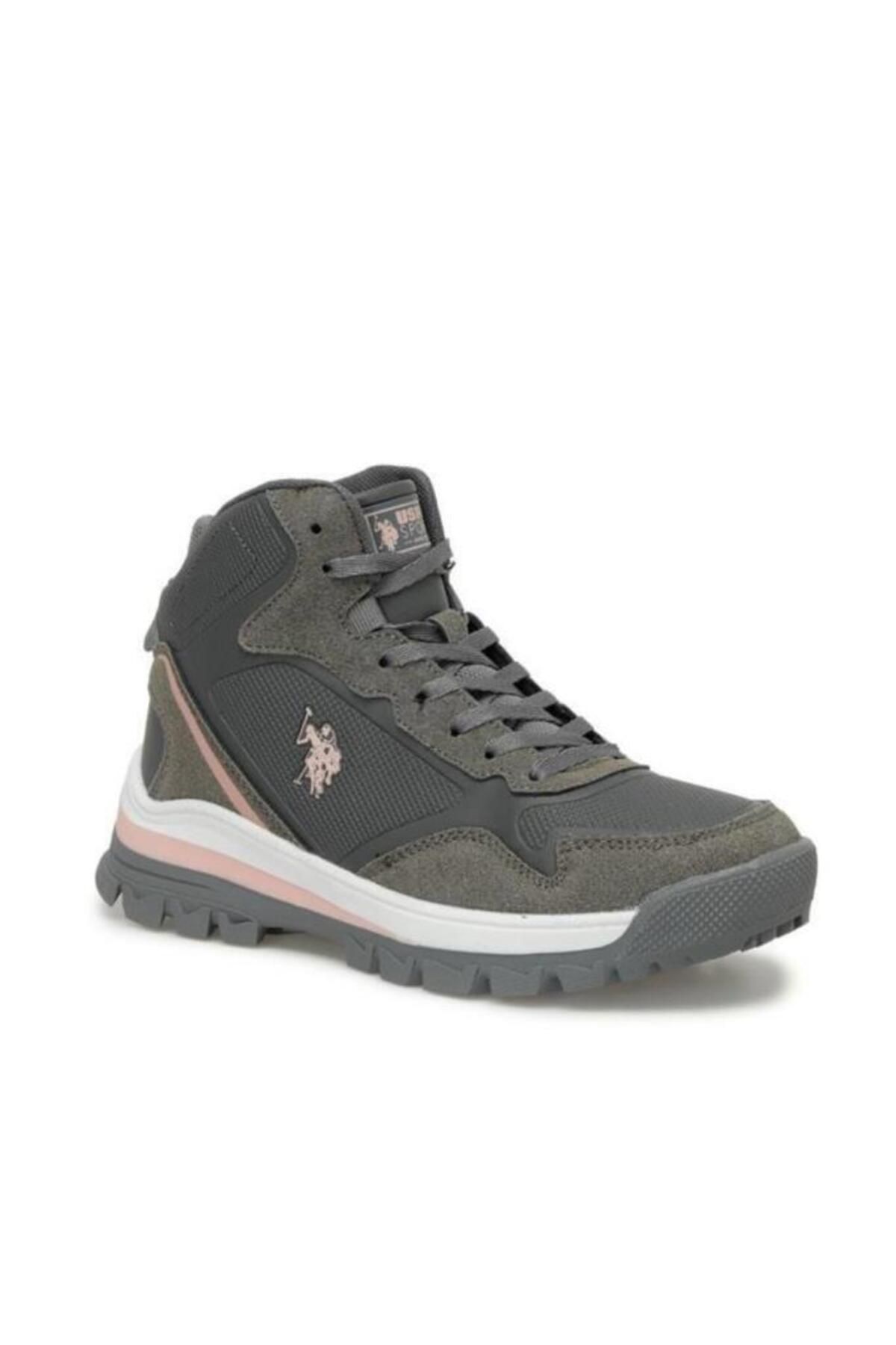 پولو اسن ایالات متحده SAGAN HI WMN 4PR 101811702 چکمه زنانه خاکستری 36-40 U.S. Polo Assn.