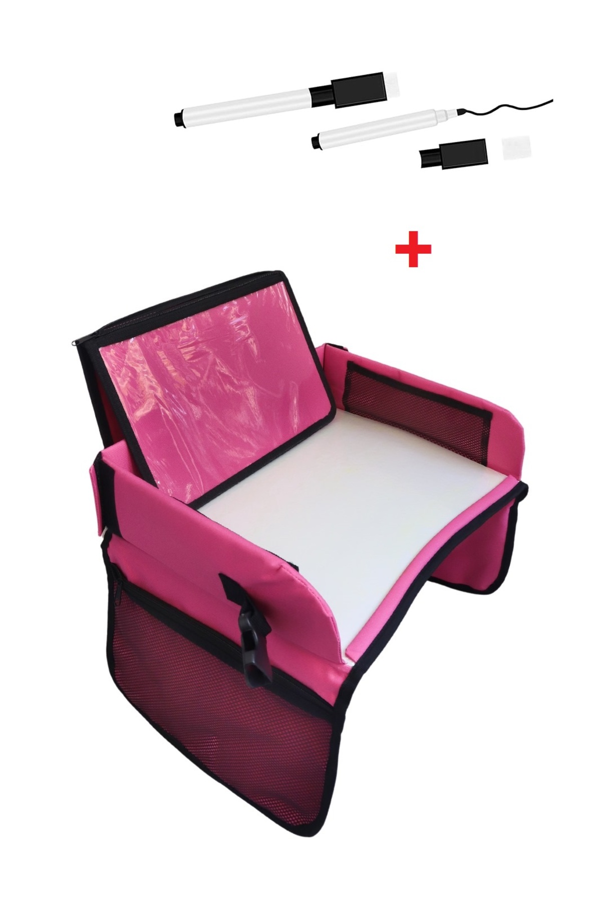 HeiN-Portable Car Seat Event Table with Picture - Car Tablet Holder 1
