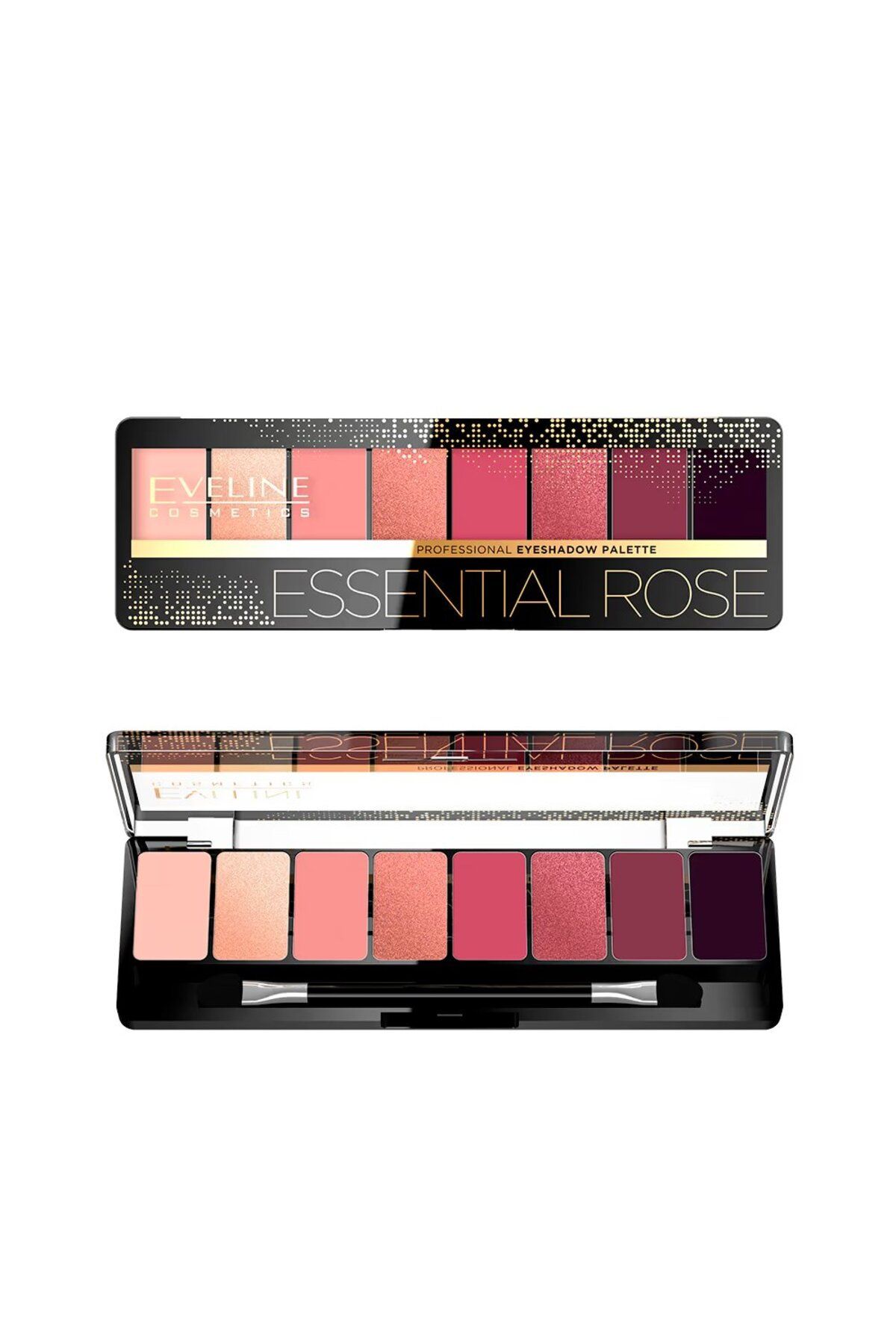 Eveline Cosmetics Eyeshadow Colors Essential Rose 8'li Gölge Paleti