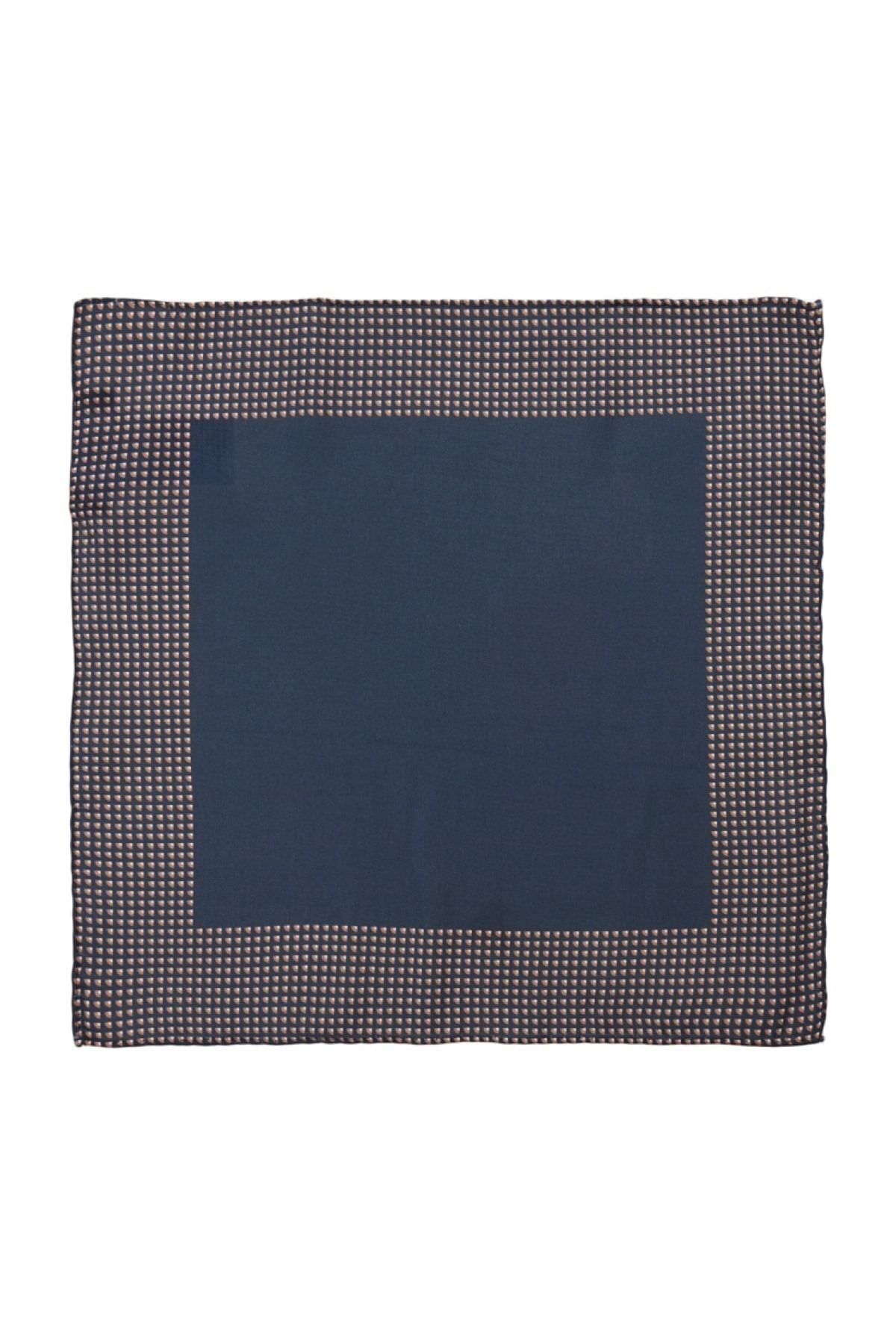 آلتین ییدلیز کلاسیکس دستمال جیبی کلاسیک طرح‌دار سرمه‌ای مردانه