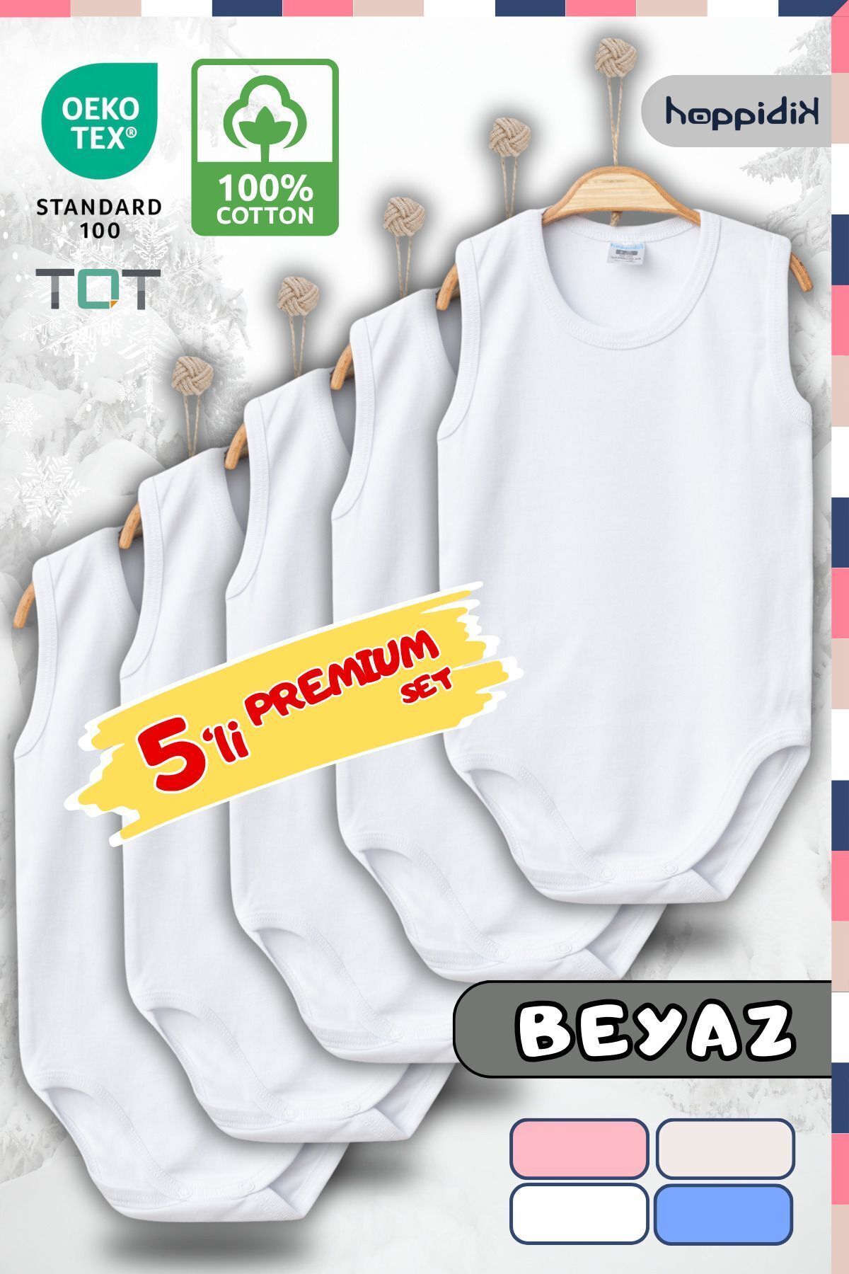 بادی نوزادی  Askılı Basic Body Seti