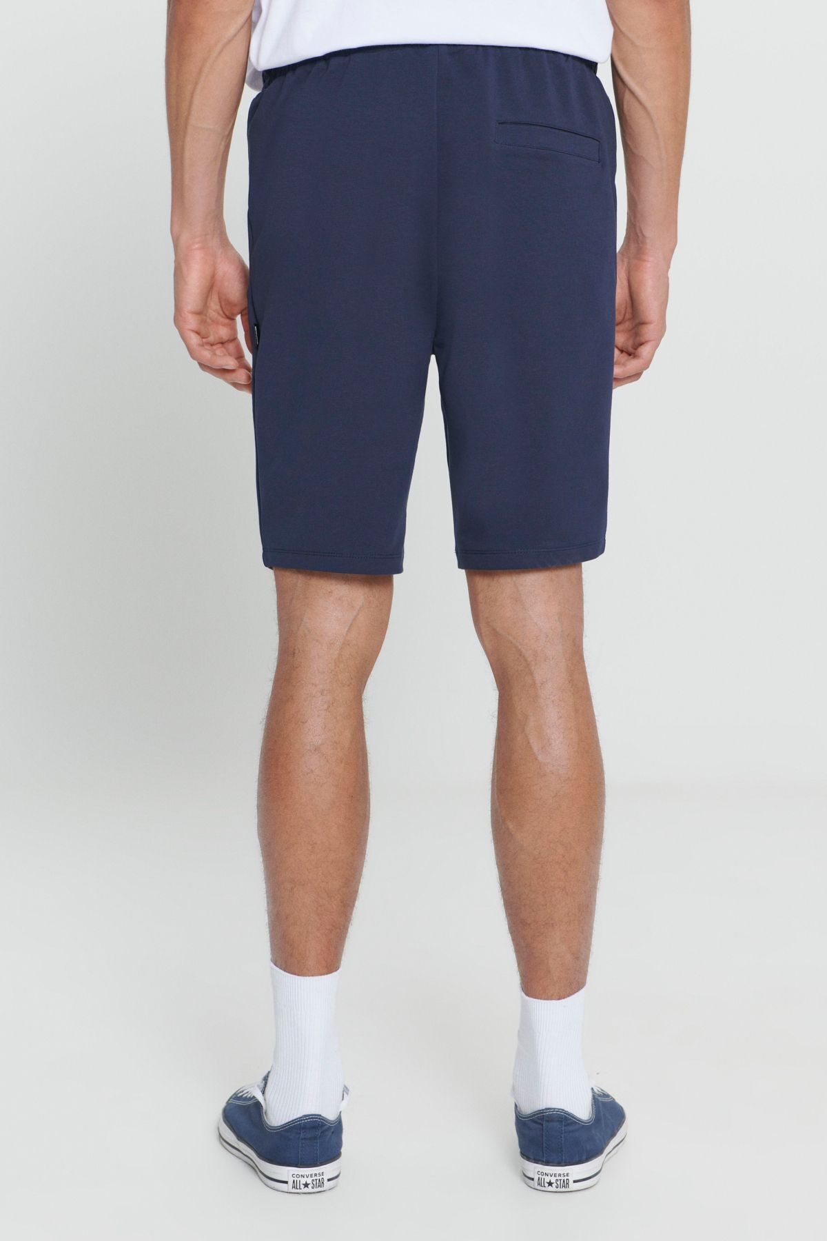 شورت و شلوارک مردانه آبی سرمه ای آلتین ییلدیز | 4A9523200206 اورجینال - تصویر 5