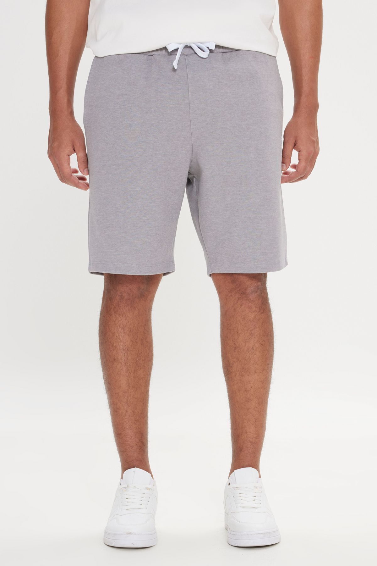 شورت و شلوارک مردانه خاکستری آلتین ییلدیز | 4A9523200208 اورجینال - تصویر 2