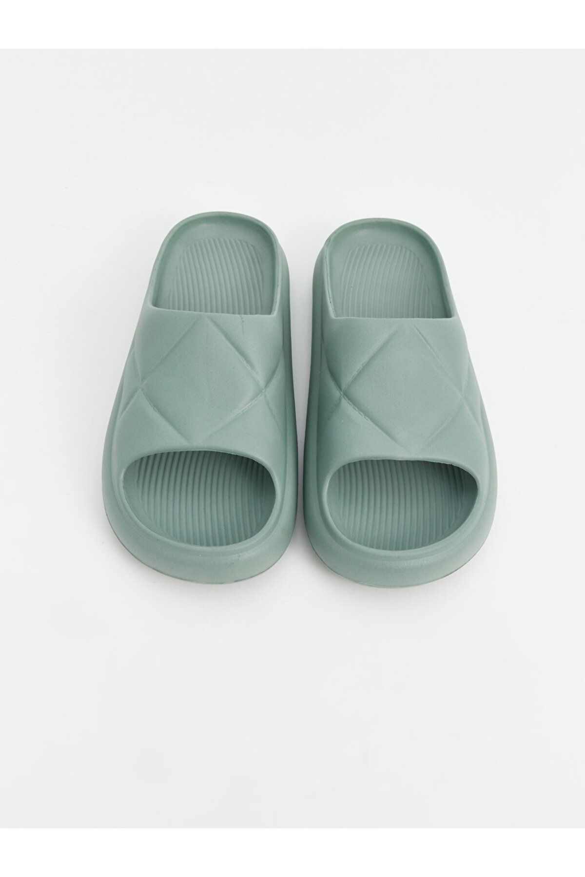 LC Waikiki-LCW Men's Patterned Single Band Slippers 3