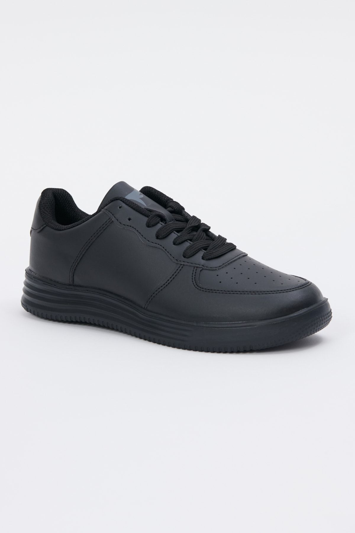 AC&Co / Altınyıldız Classics-Schwarze, bequeme, lässige Sneaker-Schuhe für Herren mit Schnürung 2