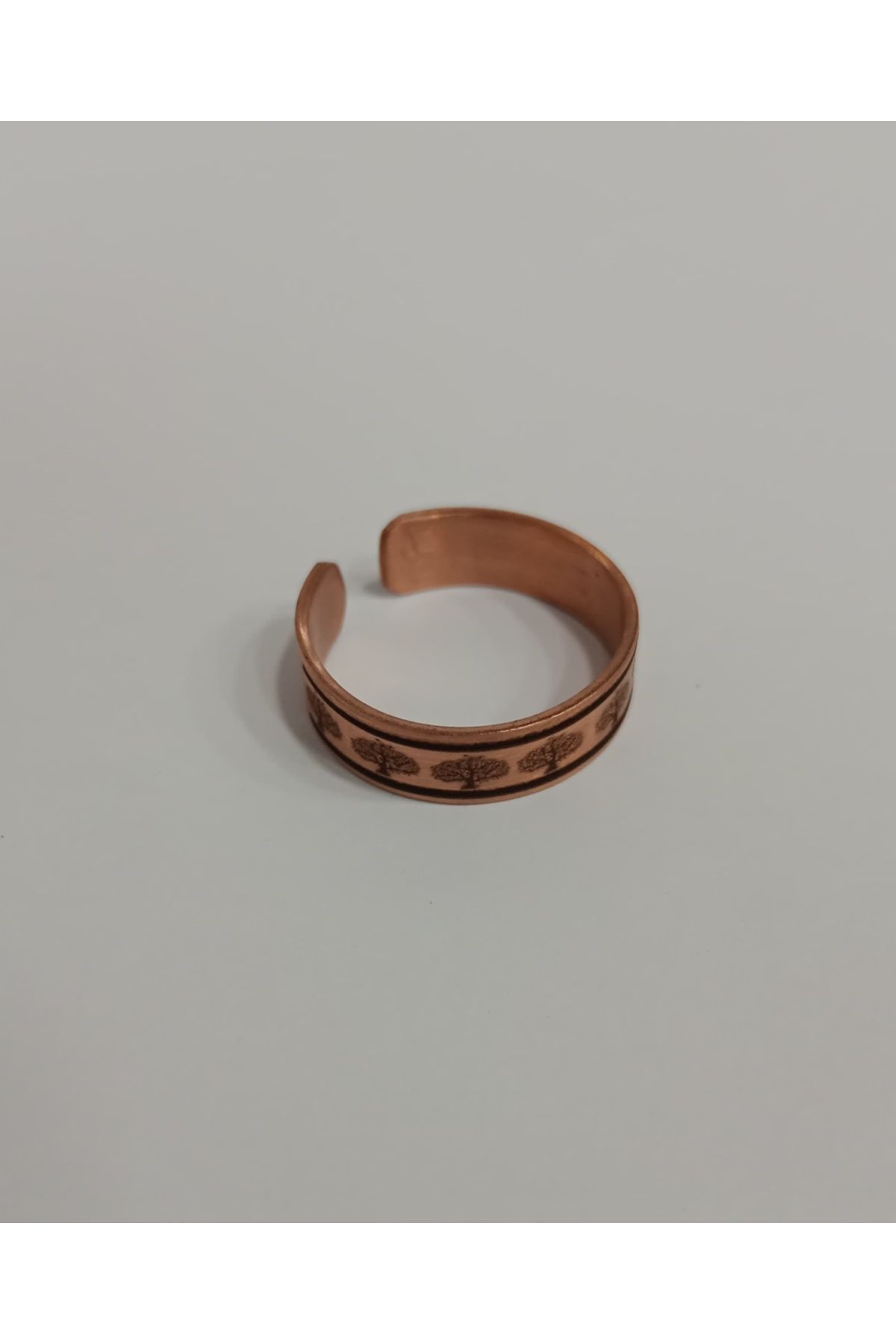 EldenEveBakır-Copper Ring with Sequential Tree of Life Motif 6mm Lzry0014-1 2