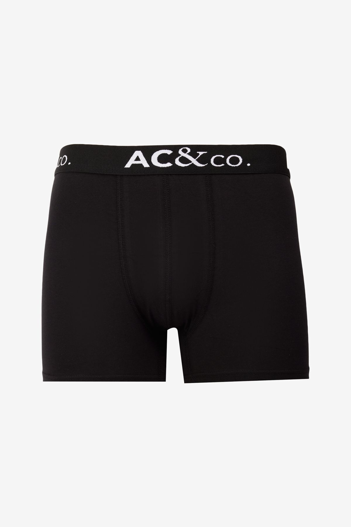 AC Co Alt ny ld z Classics Erkek Lacivert gri 3 lu Desenli Pamuklu Esnek Boxer Paketi